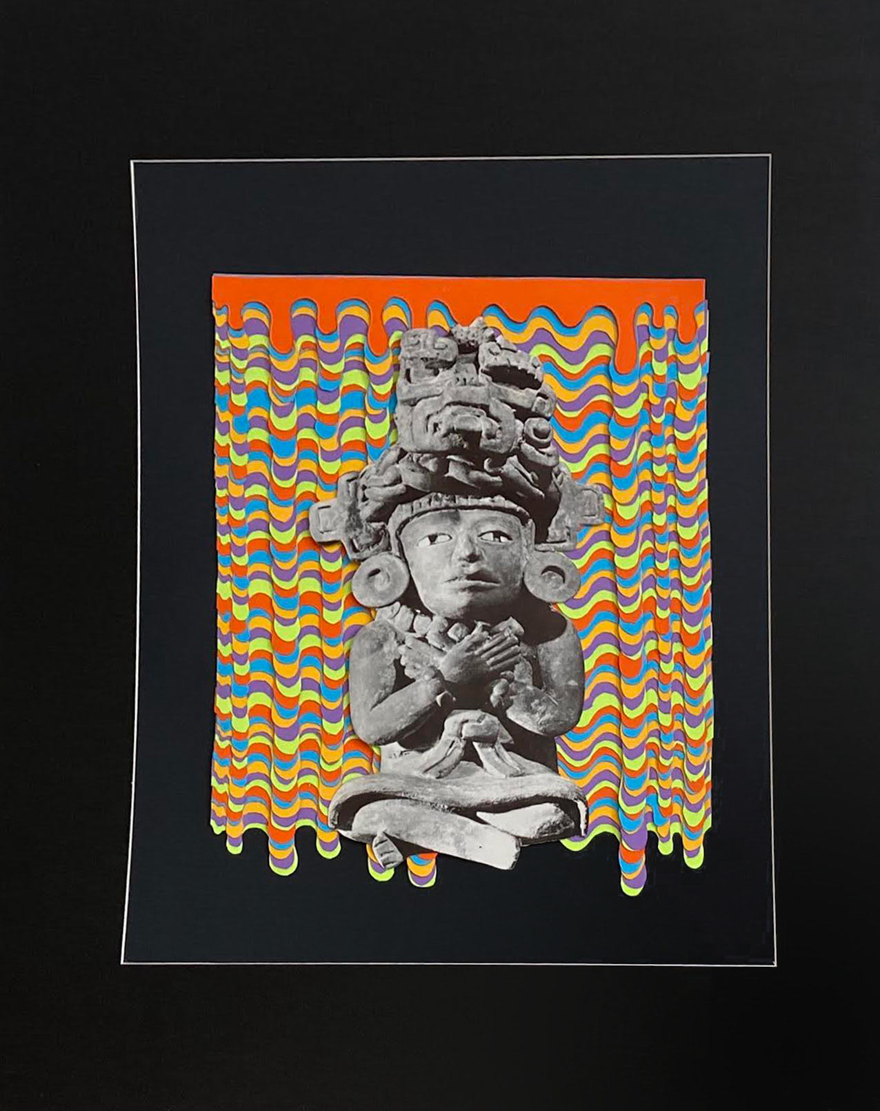 Savina Monet, 4th - 8th Century Zapotec Rain God, 2023