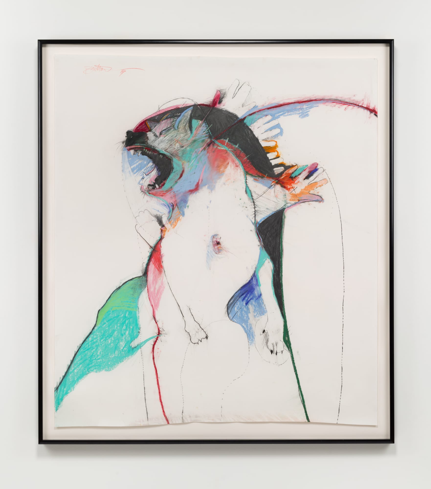 Rick Bartow, Against Instinct, 1989