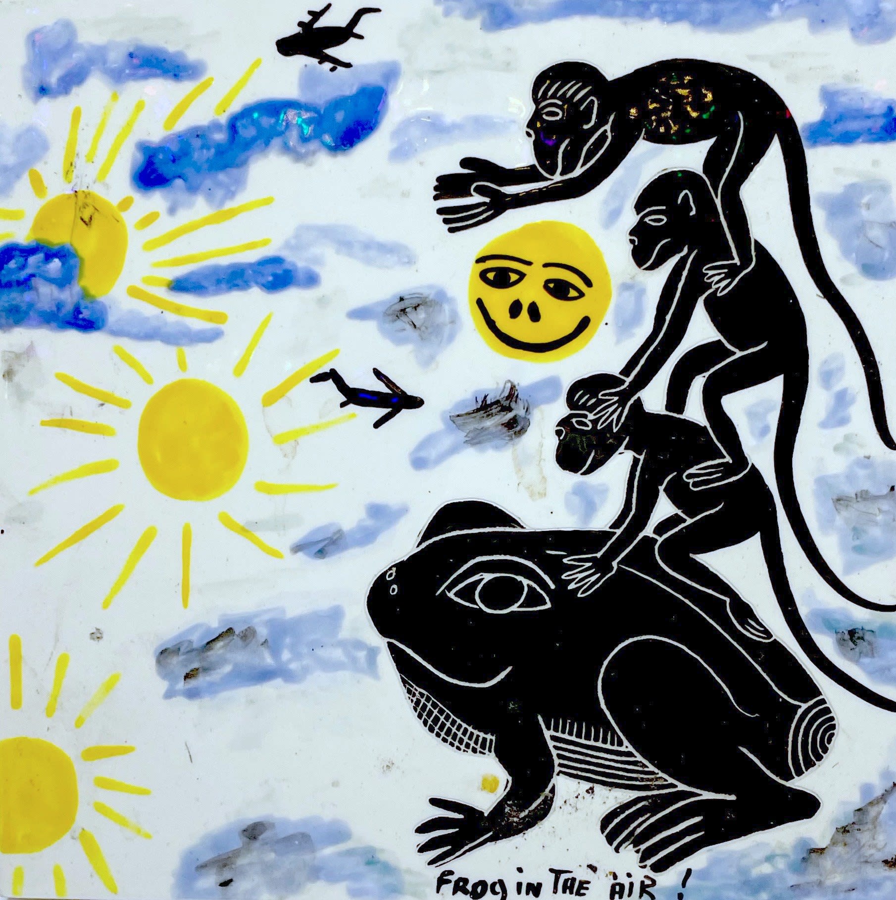 Baba Wagué Diakité, Frog Tile, 1986