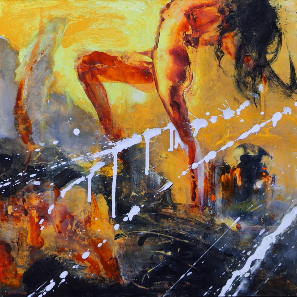 Kevin Kadar, The Rape of Bucha, 2022