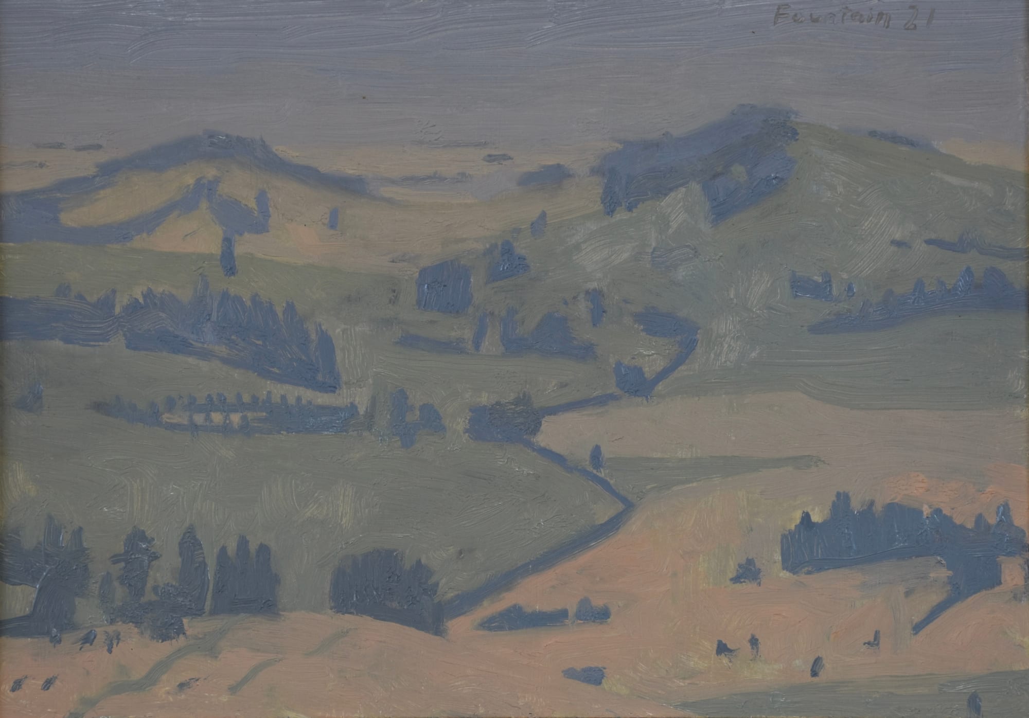 Benny Fountain, Soft, Dusk, 2021