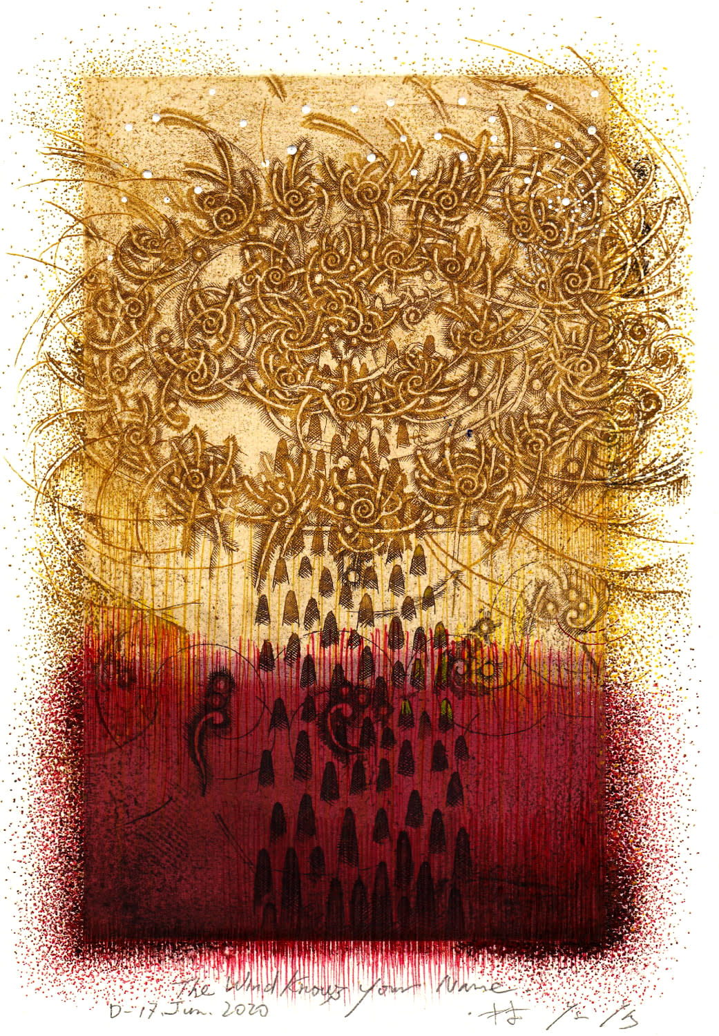 Takahiko Hayashi, D-17 Jun. 2020 The Wind Will Know Your Name, 2020