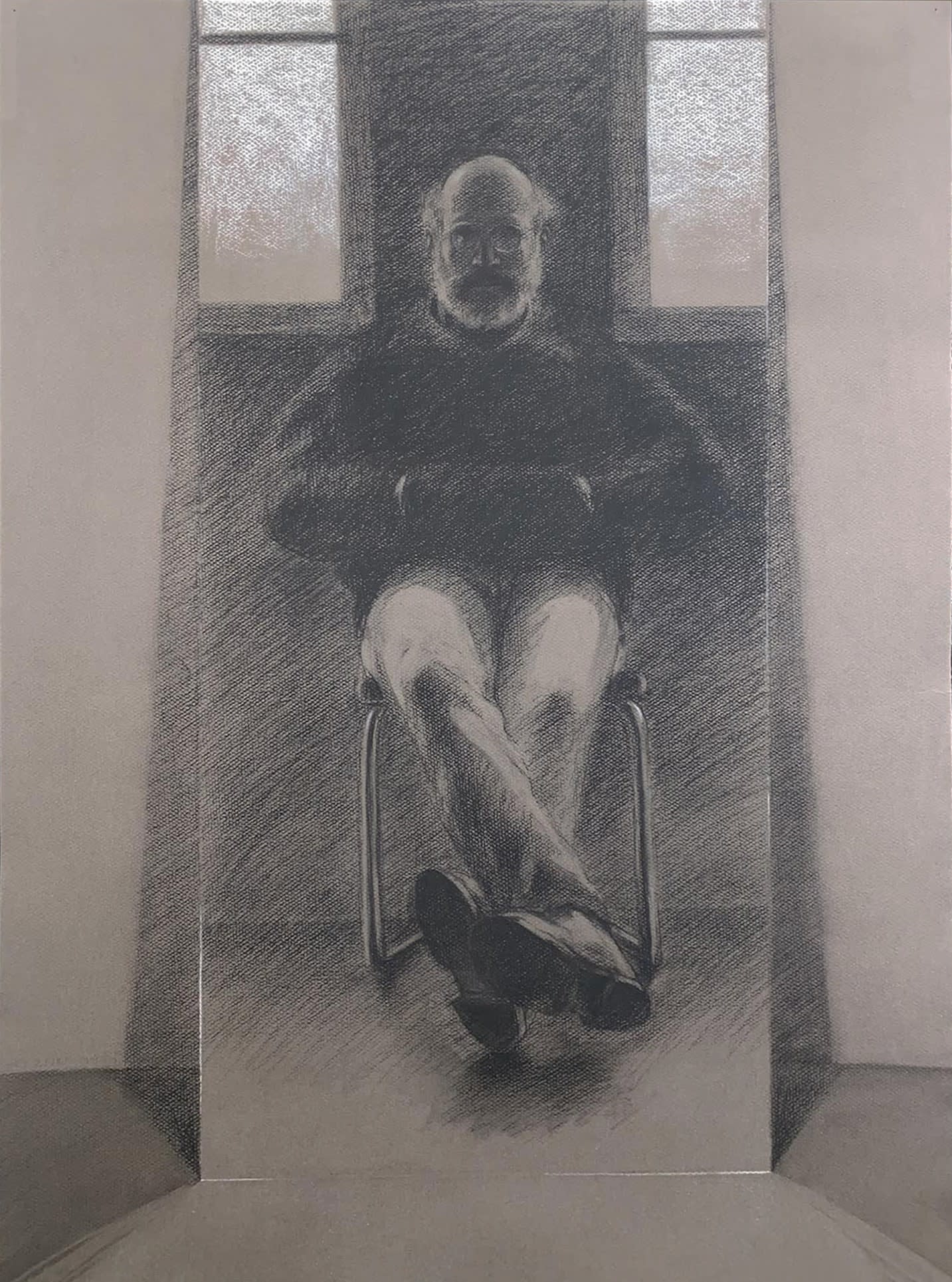 Barry Pelzner, Self Portrait, 1987