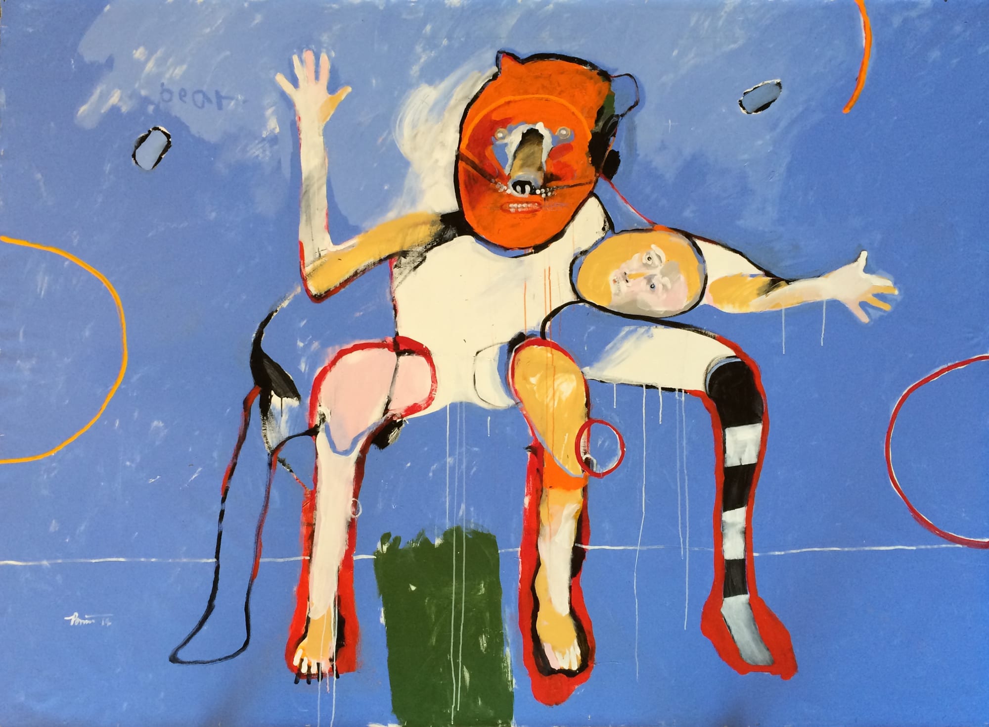 Rick Bartow, Dance Bear Mask, 2014