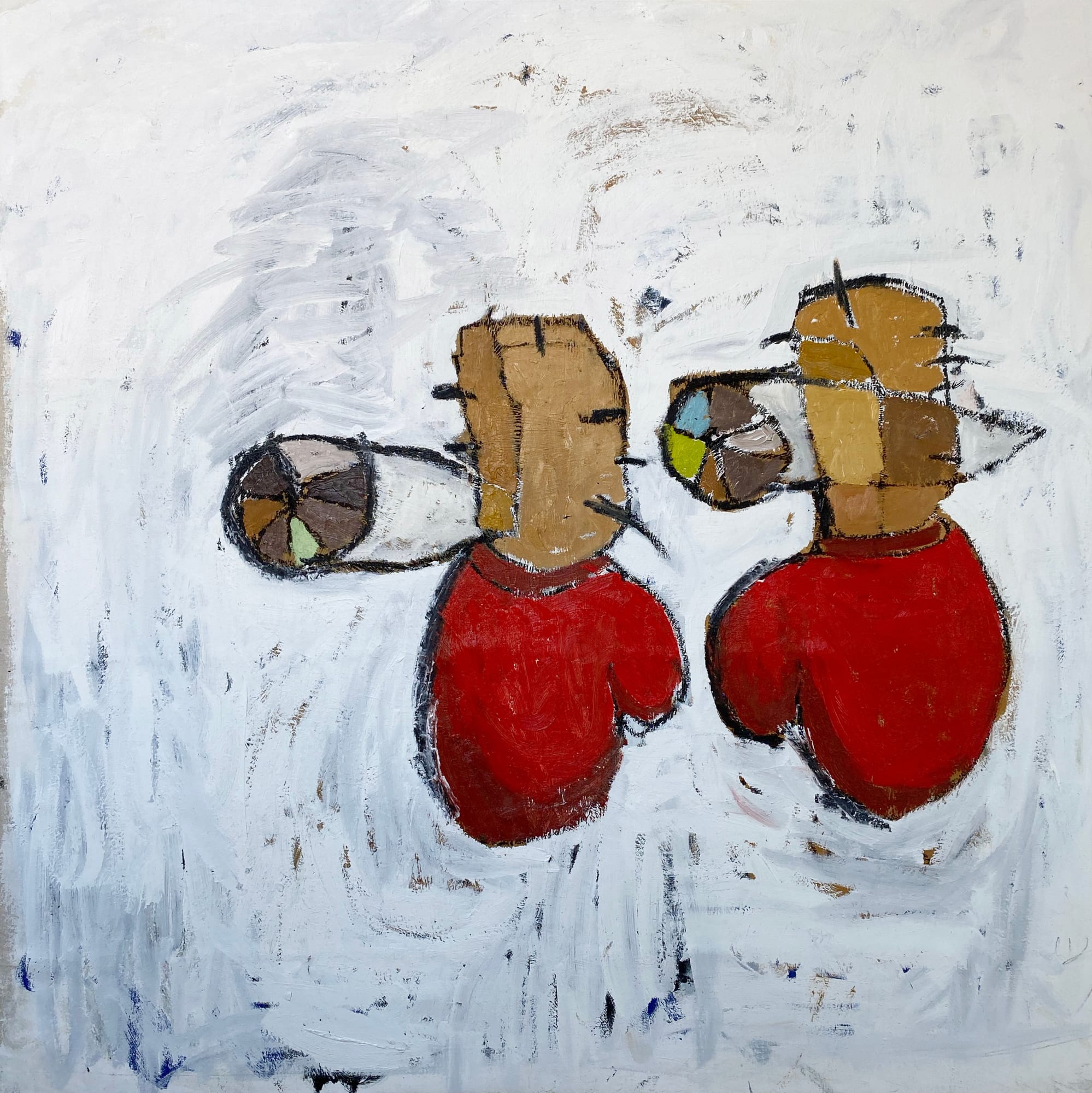 Andrew Alba, Ojos y Guantes, 2018