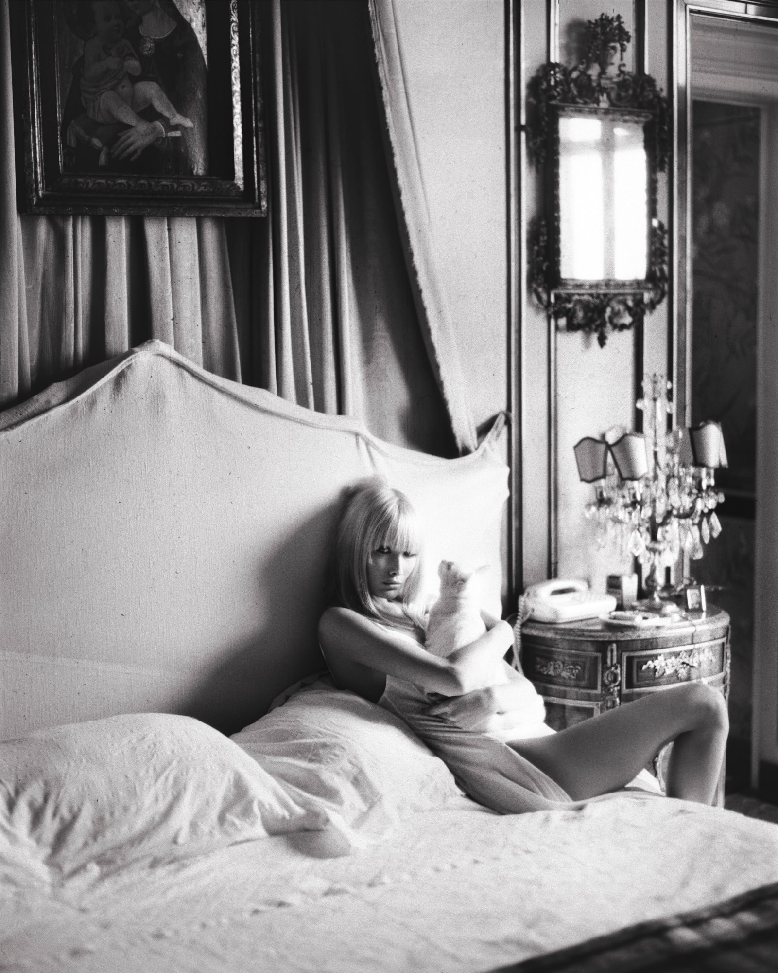 Steven Meisel, Carla Bruni for Vogue, Paris, 1993.