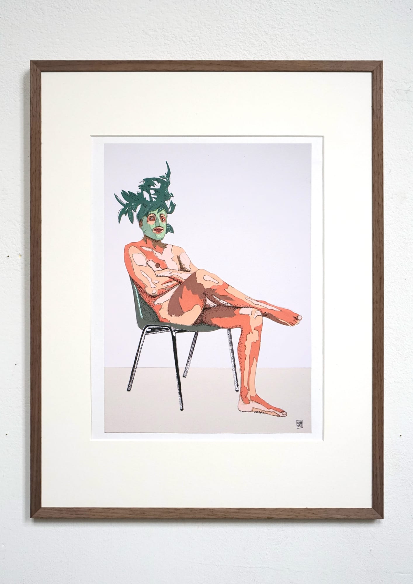 Lawrence James Bailey, Stefano Gone Wild (Nr. 2/Sitting), 2023