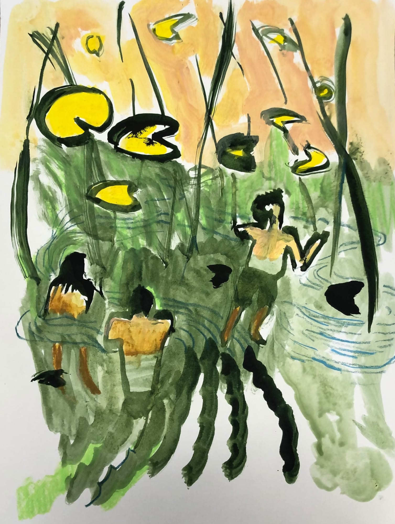 Yayoï GUNJI, Le bain de l’ARZ, 2022