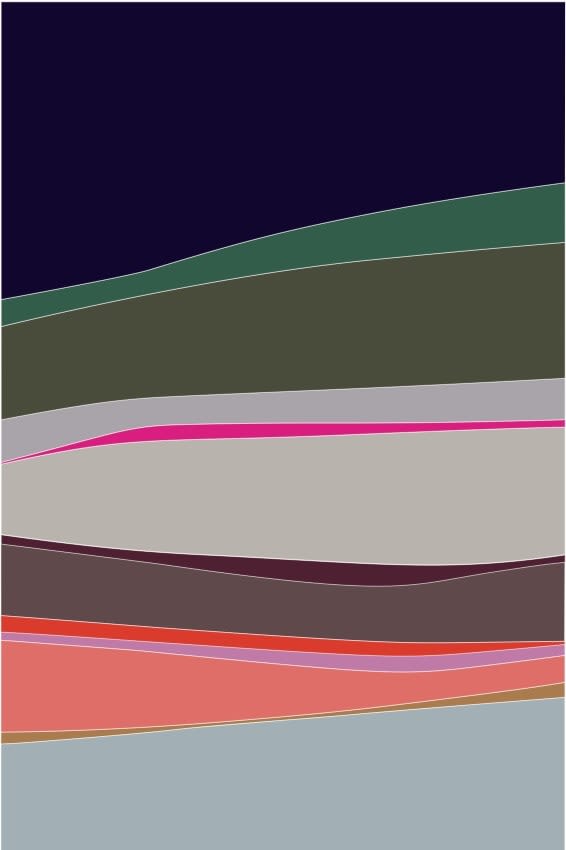 Xavier THEUNIS, Sans Titre Paysage #155, 2024
