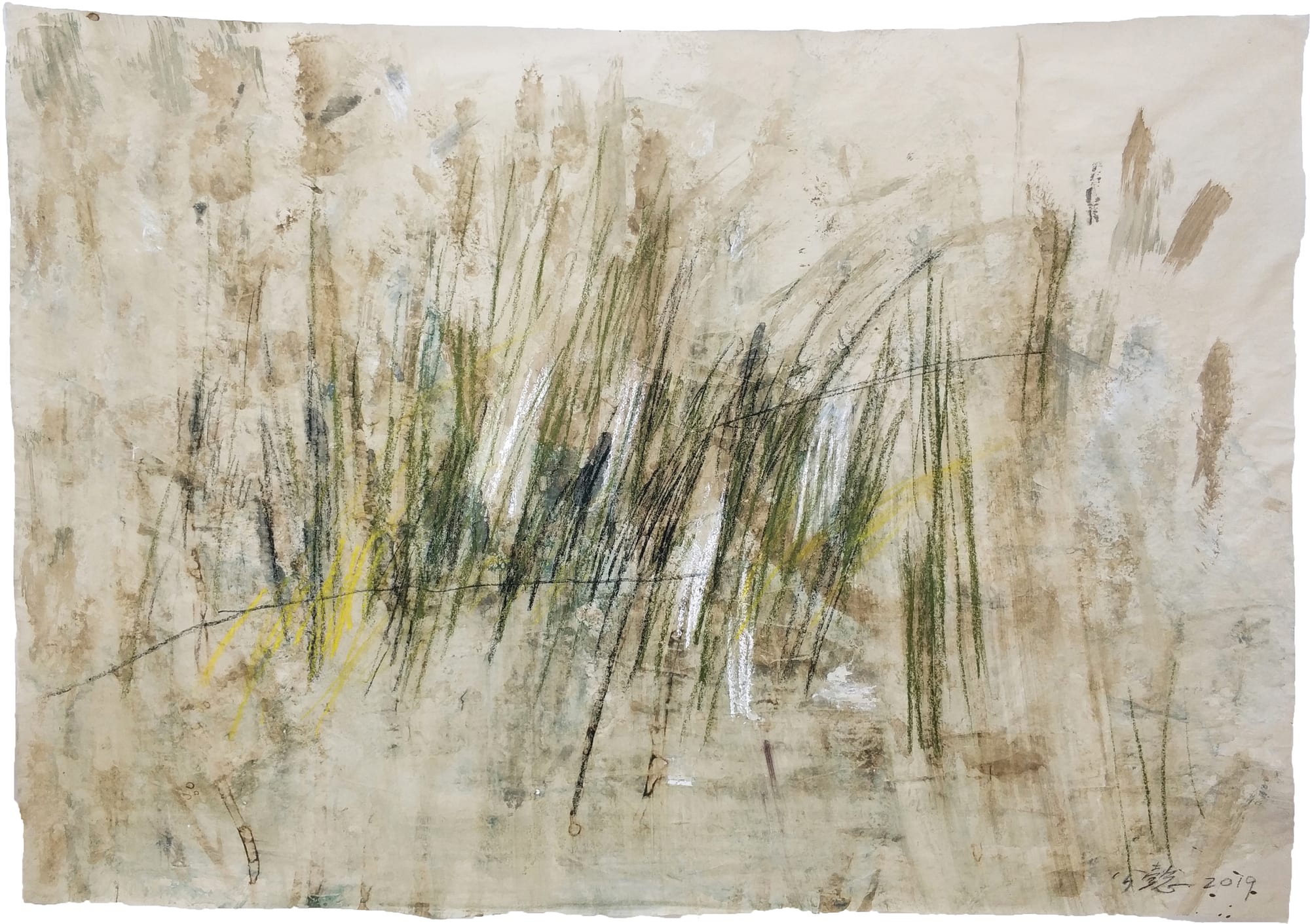 Wang Gongyi 王公懿, Leaves of Grass No.9 草葉集之九, 2019