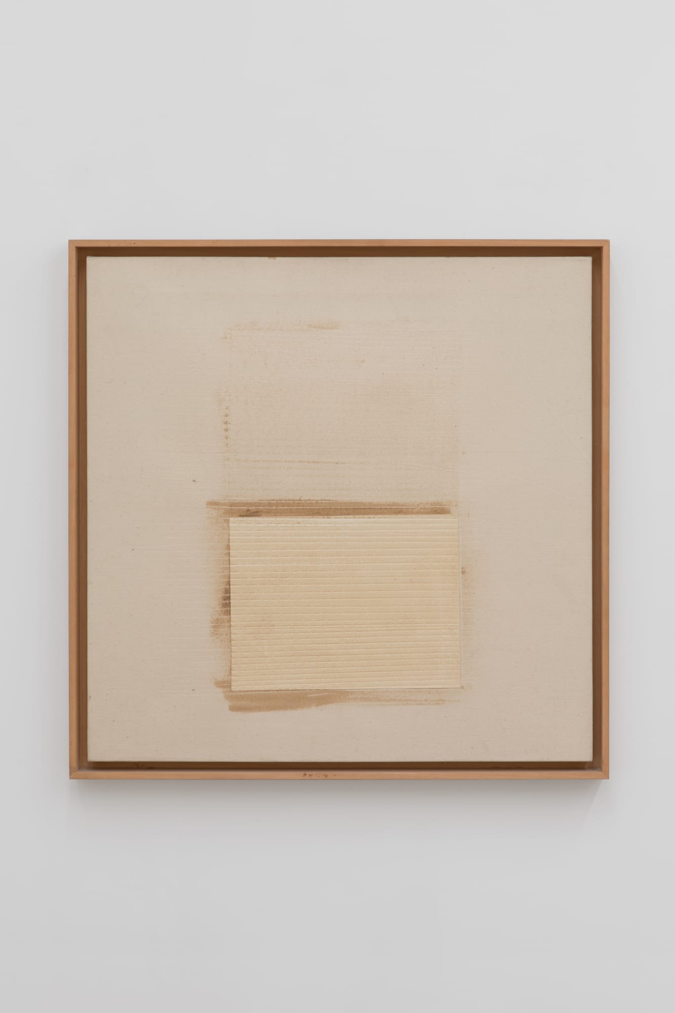 Jean Degottex, Report-Ecru-Papier, 1978