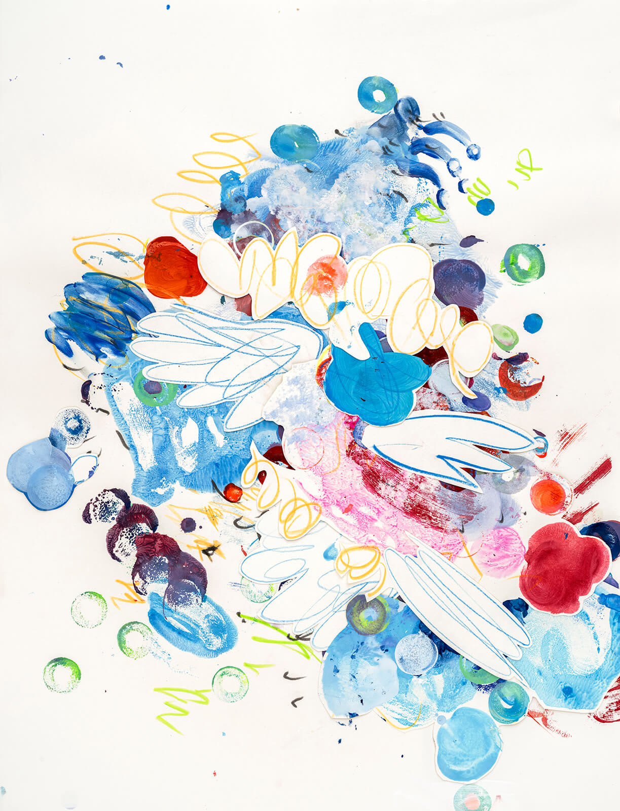 Ulrike Seyboth, ciel d’automne II-Lucy, 2017