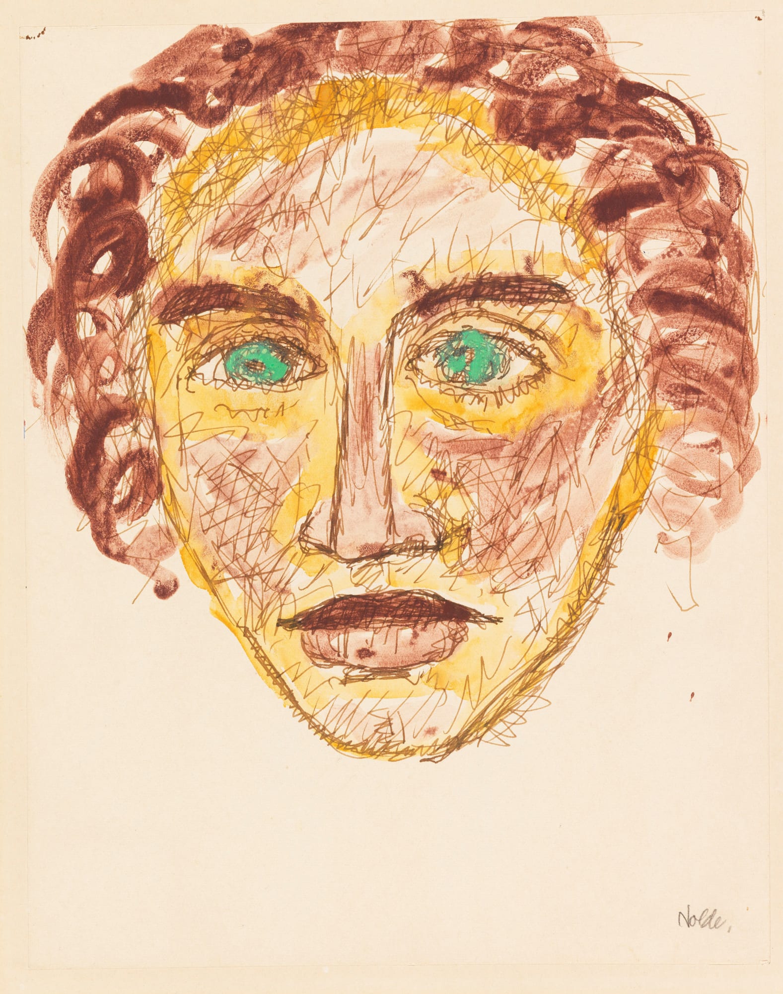 Emil Nolde, Apostel Johannes, 1909