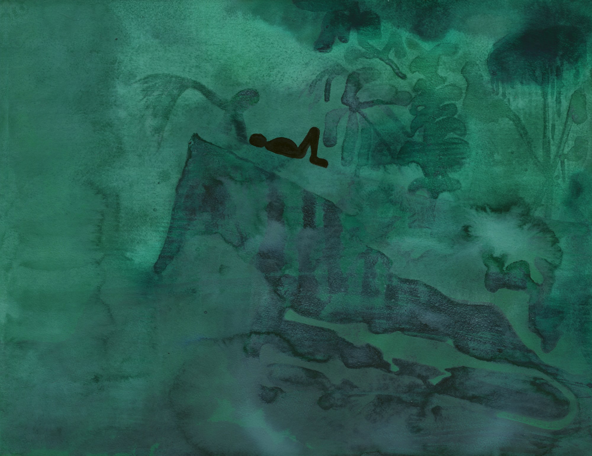 Gosia Machon, o.T. ("Grün"), 2020