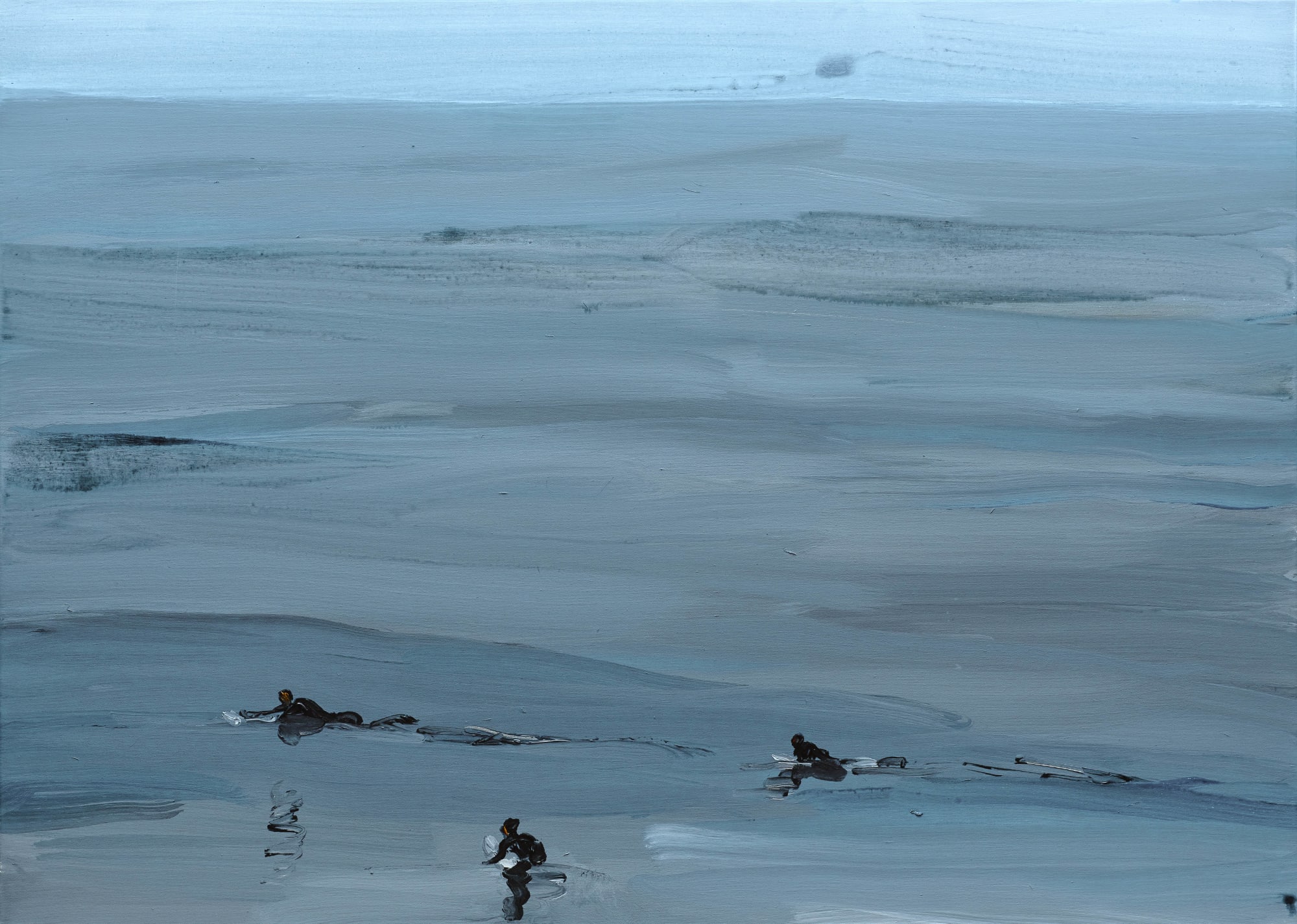 Rainer Fetting, Surfer-Sylt, 2016