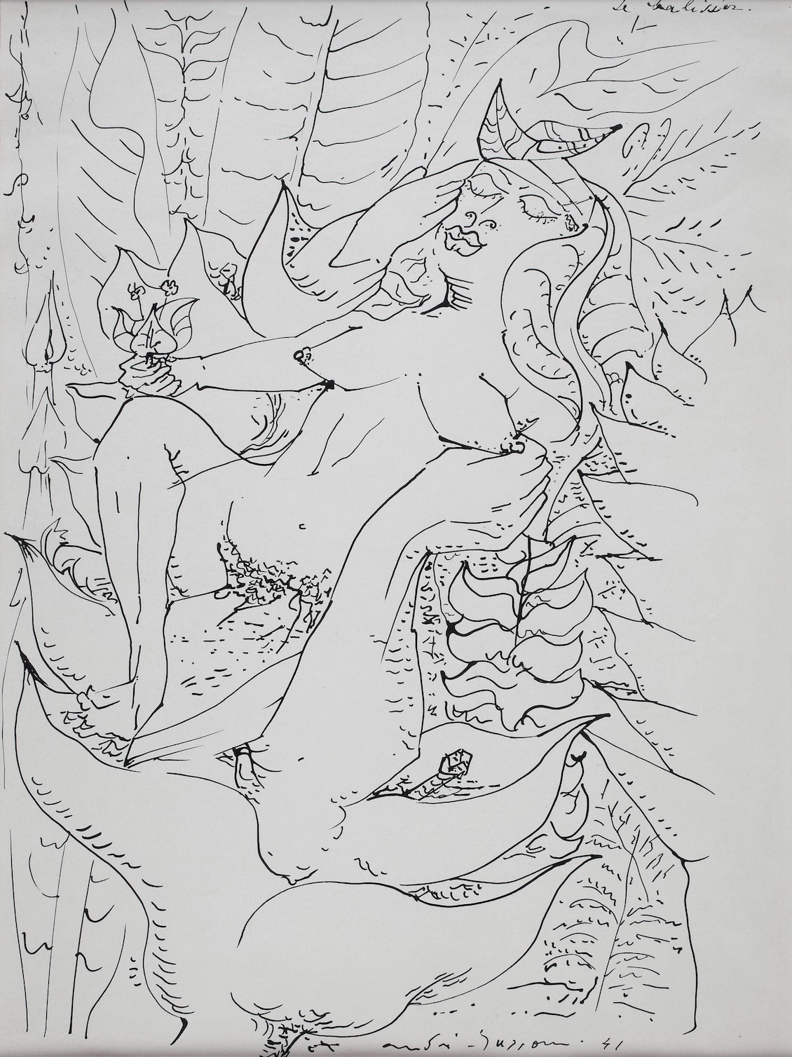 André Masson, Le balisier , 1941