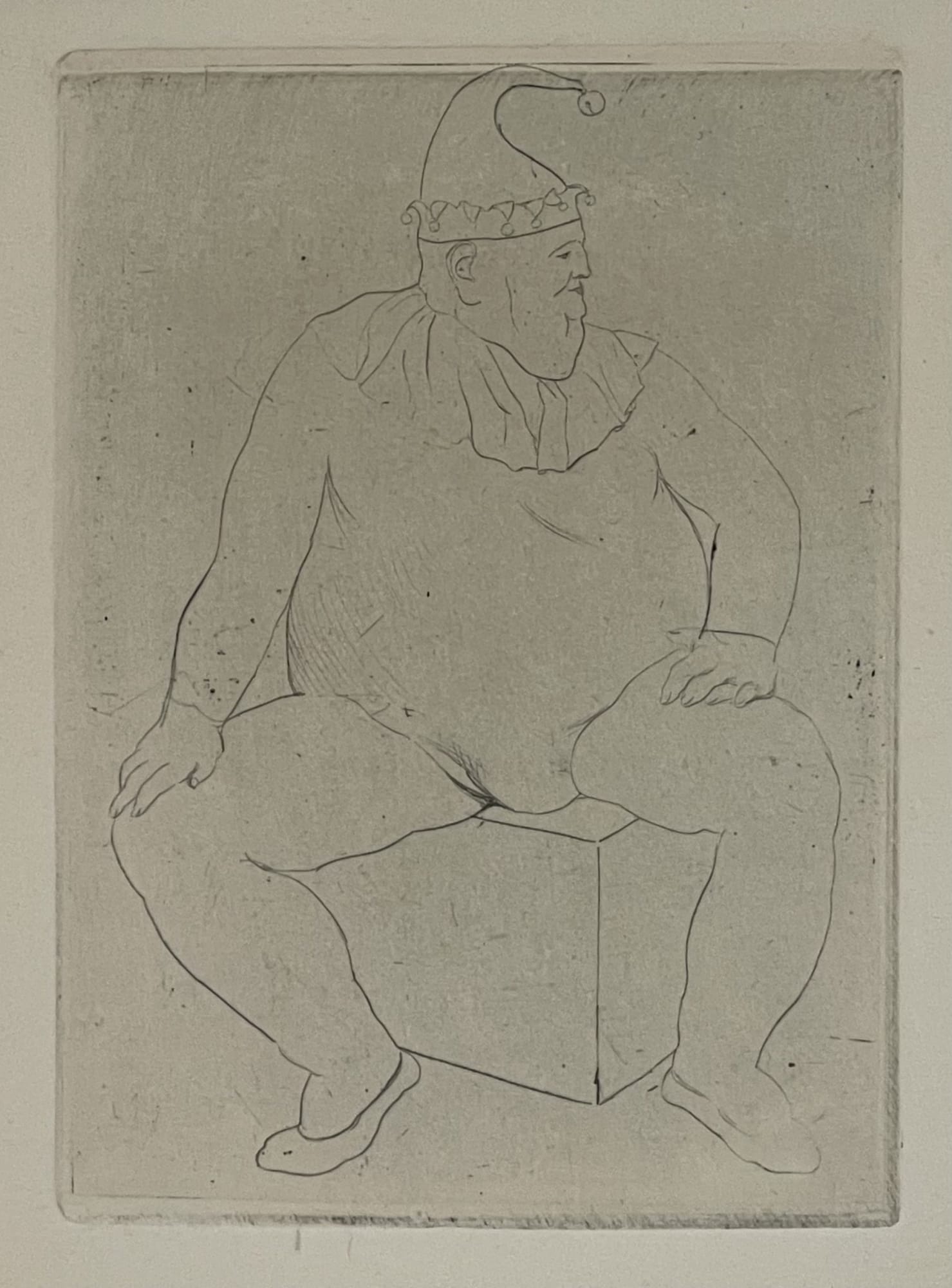Pablo Picasso, Saltimbanque au repos, 1905