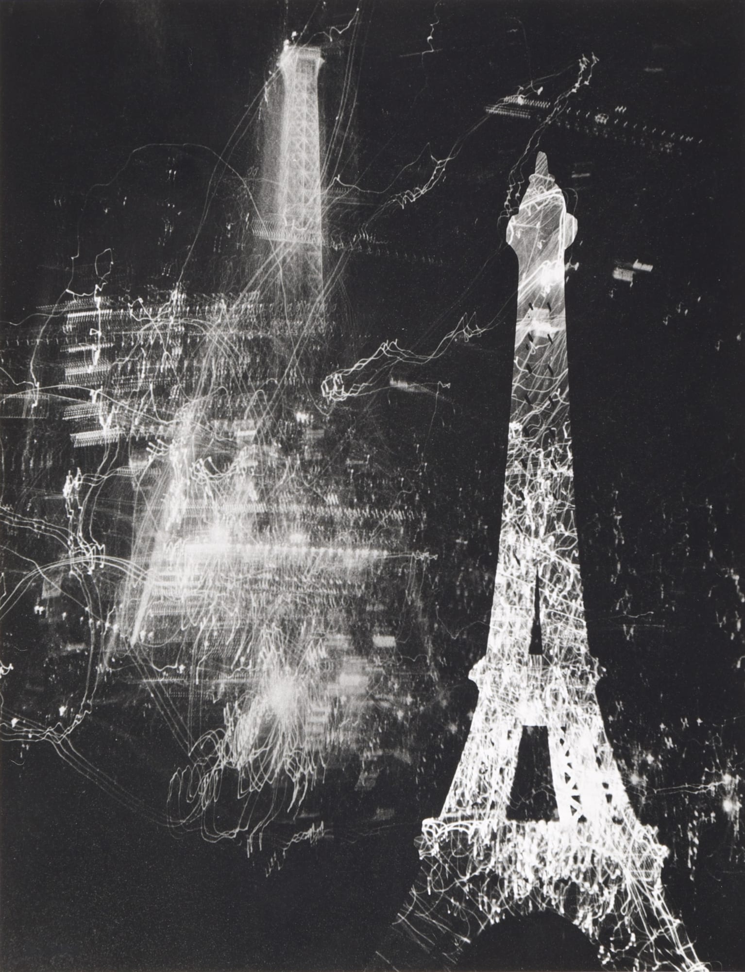 Pierre Jahan , La Tour Eiffel, 1945