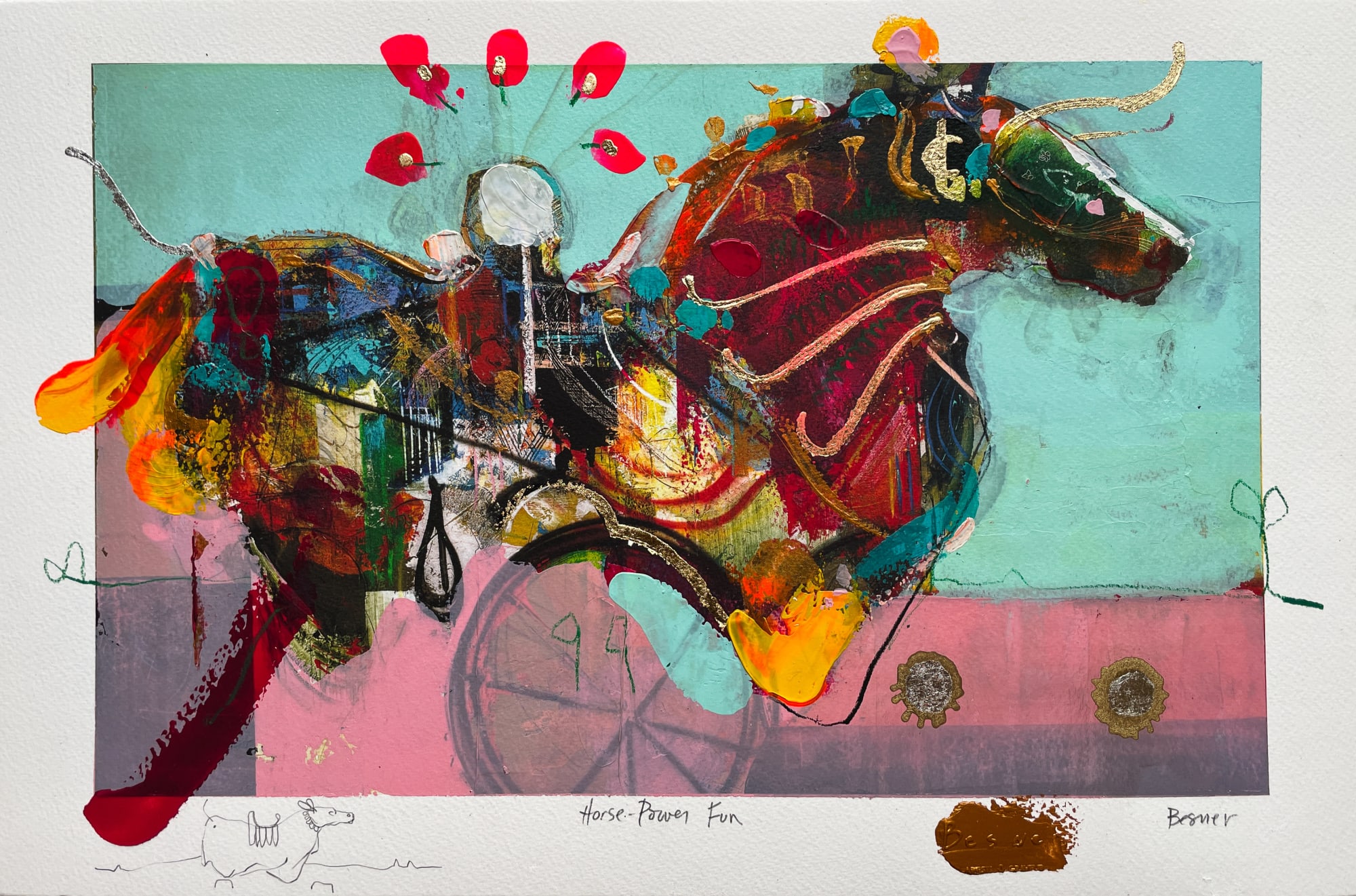 Dominic Besner, Horse-Power Fun-146, 2024