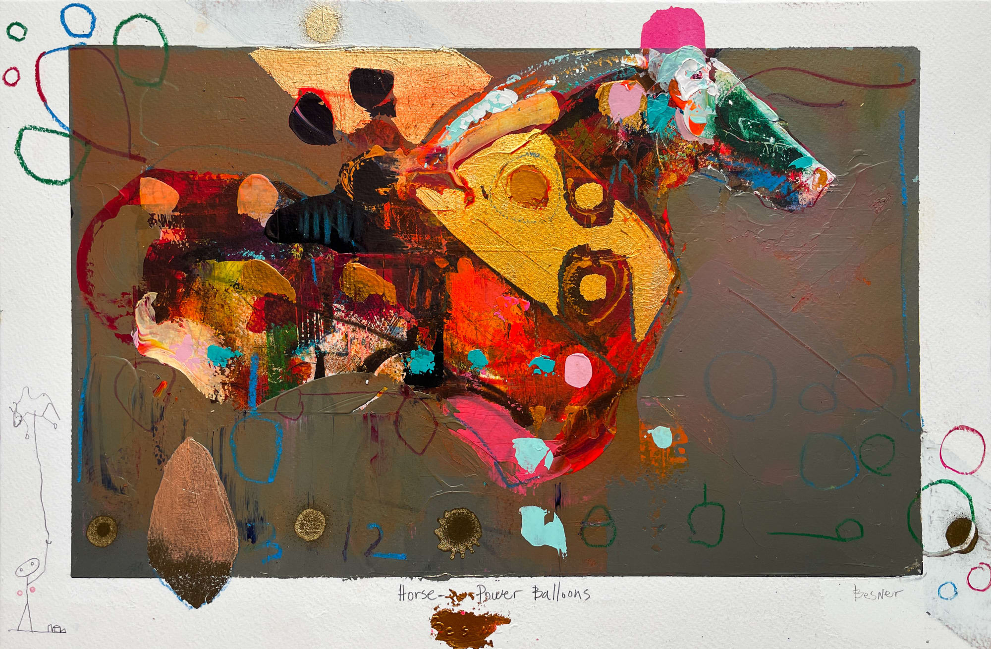 Dominic Besner, Horse-Power Ballons-211, 2024