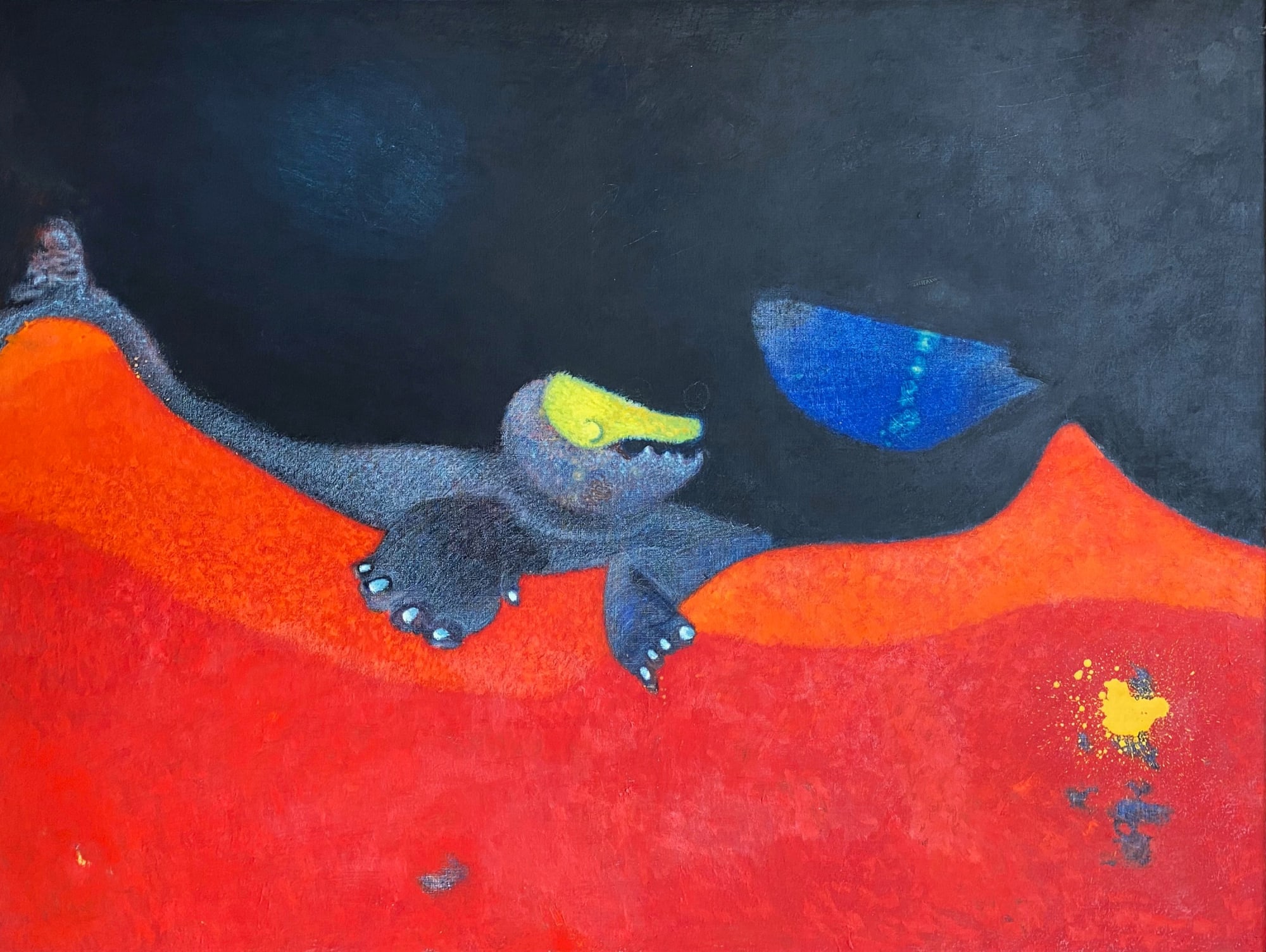 Max Ernst, Enseigne pour une école de monstres, 1968