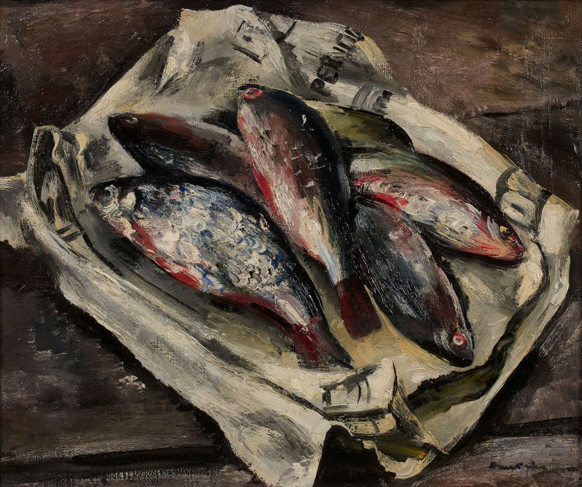 Jean Fautrier, Nature morte aux poissons, c. 1926
