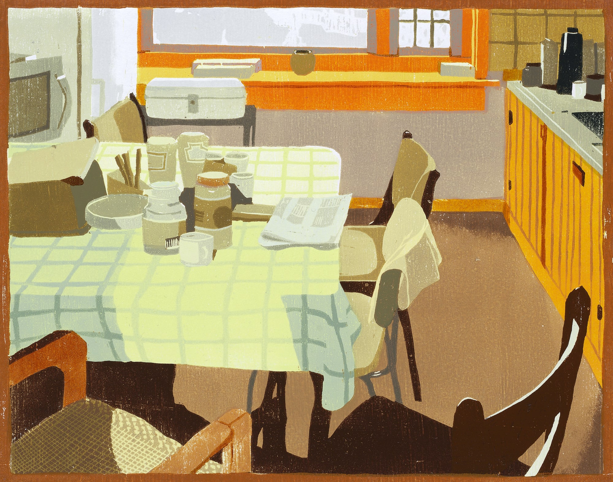 Eline Brontsema, Euvelgunnerheem, gedekte tafel, 2021