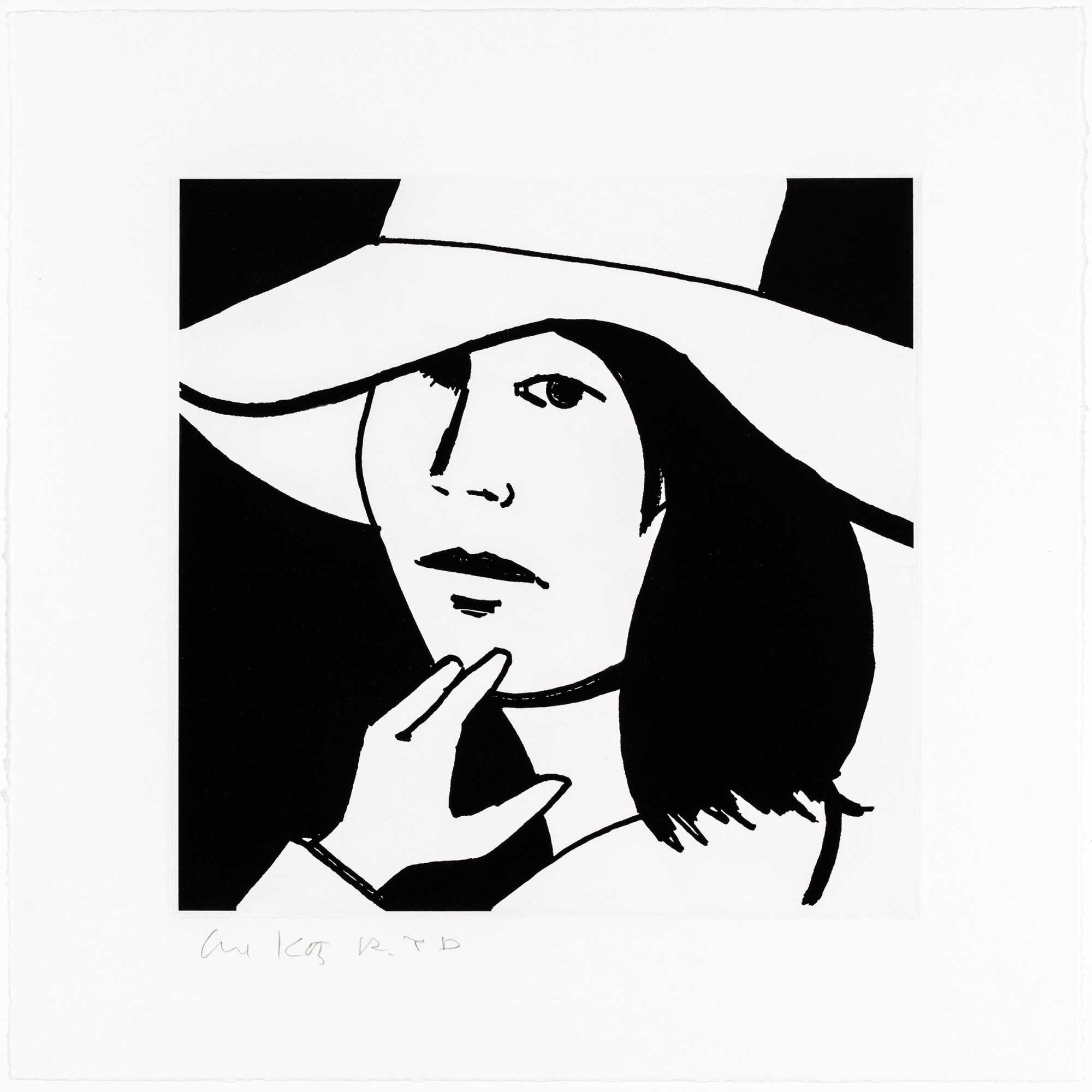 Alex Katz, Ada #6, 2017