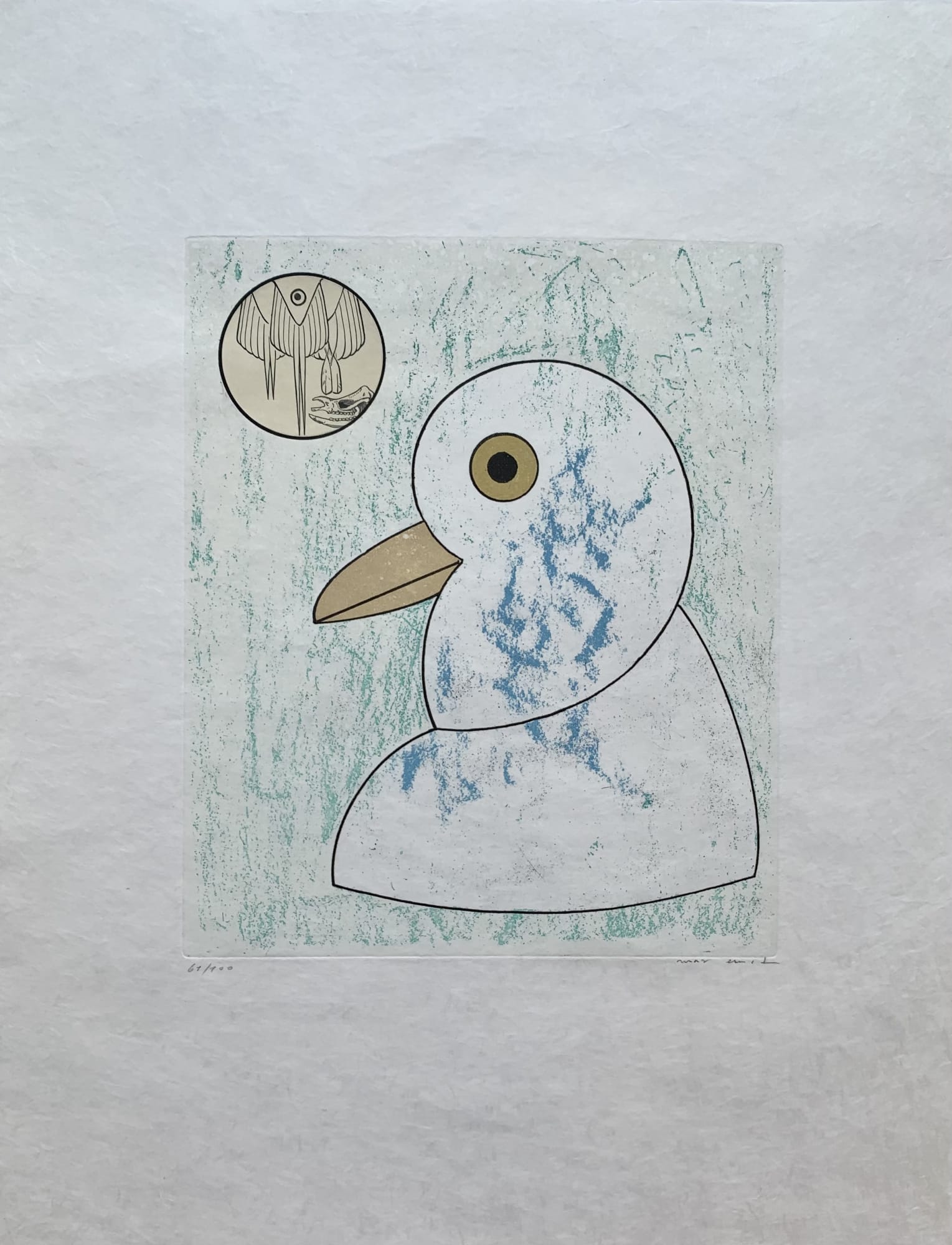 Max Ernst, Nous sommes la somme de nos envergures, 1975