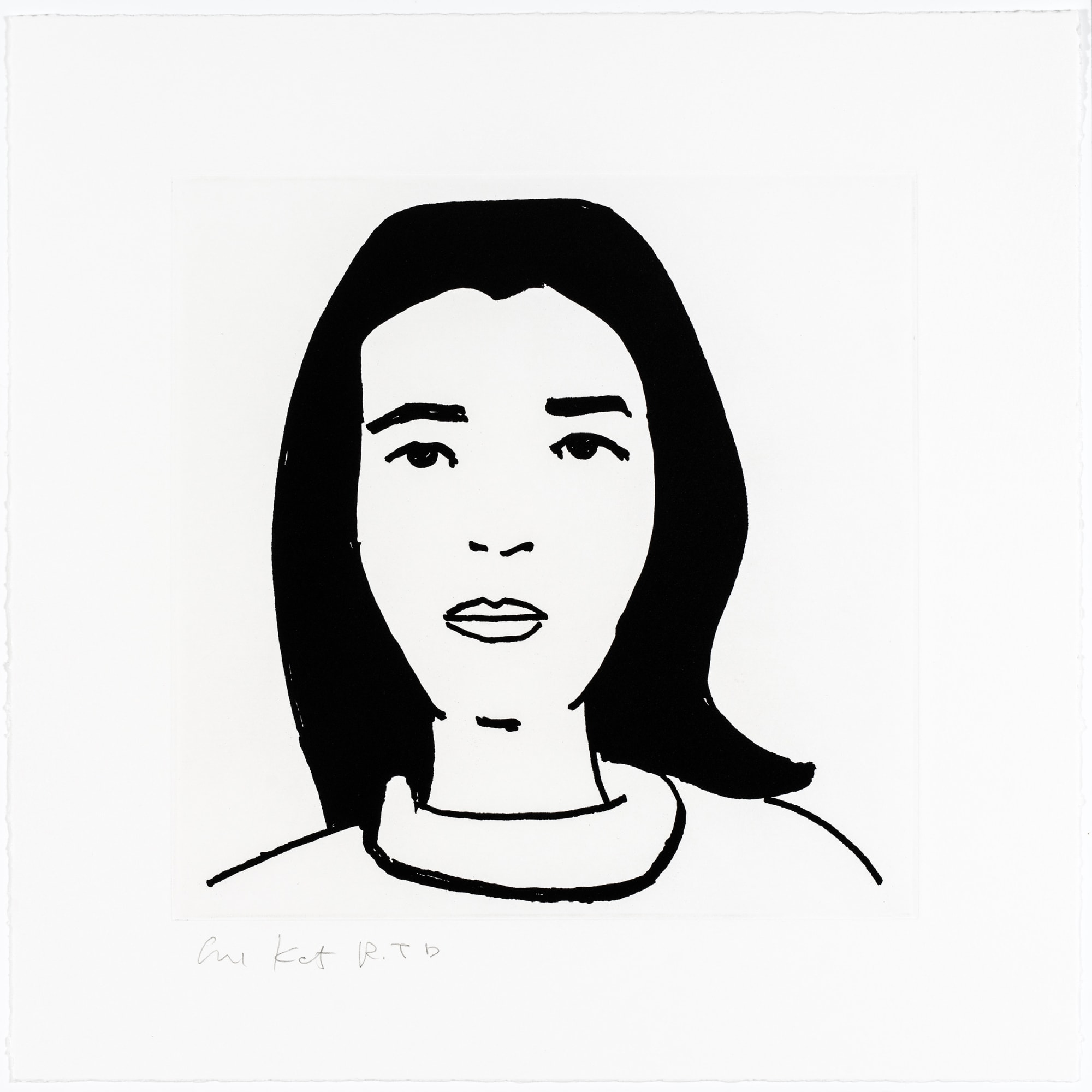 Alex Katz, Ada #5, 2017