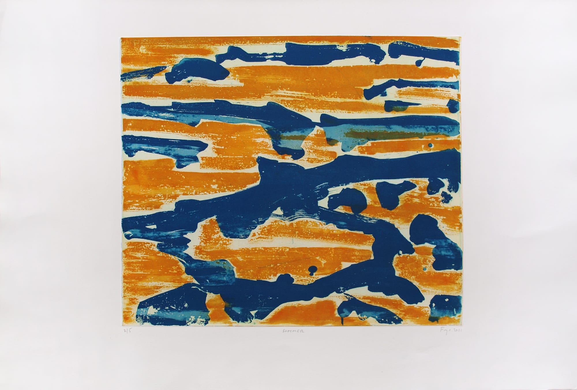 Giovanni Frangi, Summer, 2011