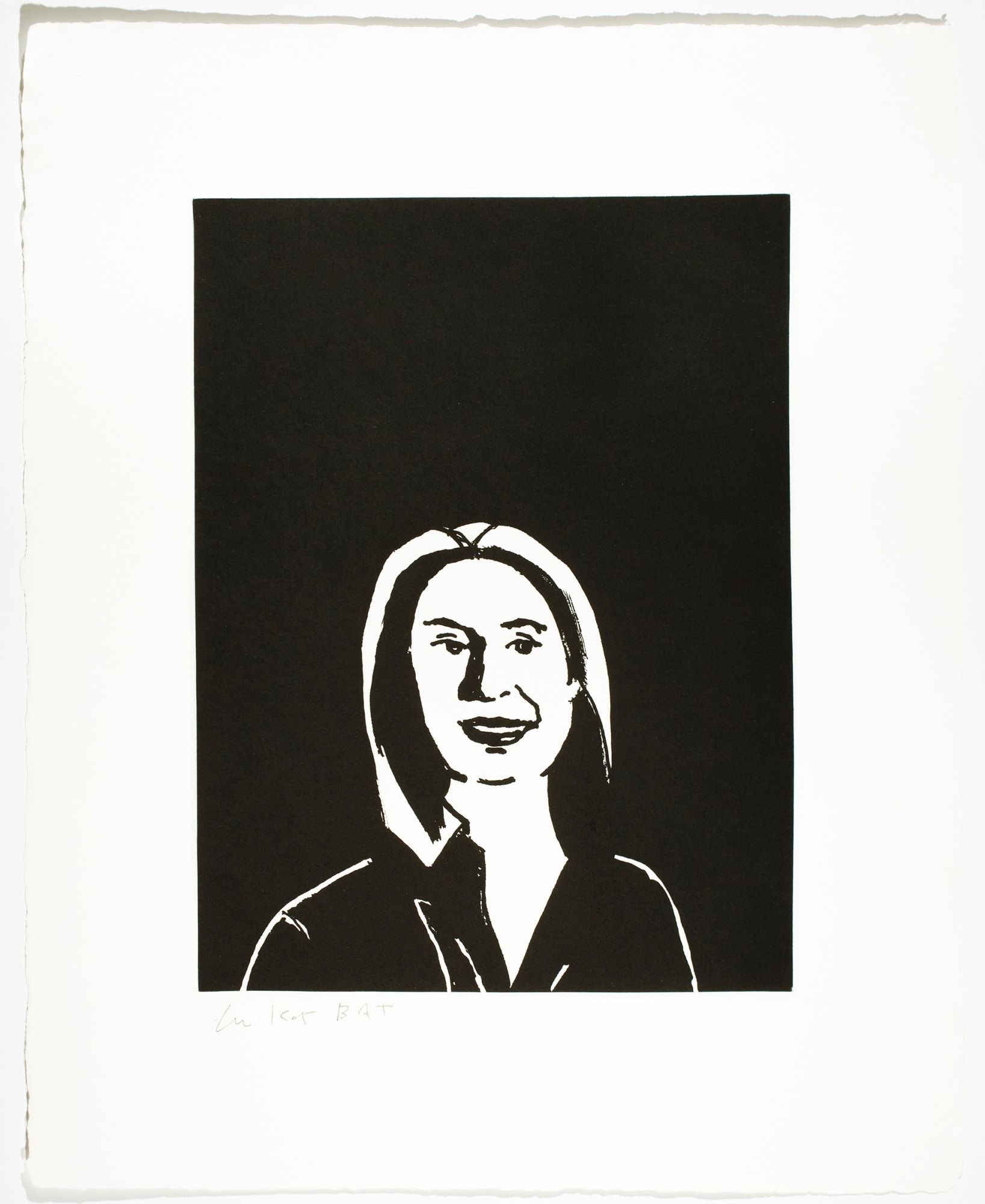 Alex Katz, Ada, 2017 (You smile and the angels sing), 2017