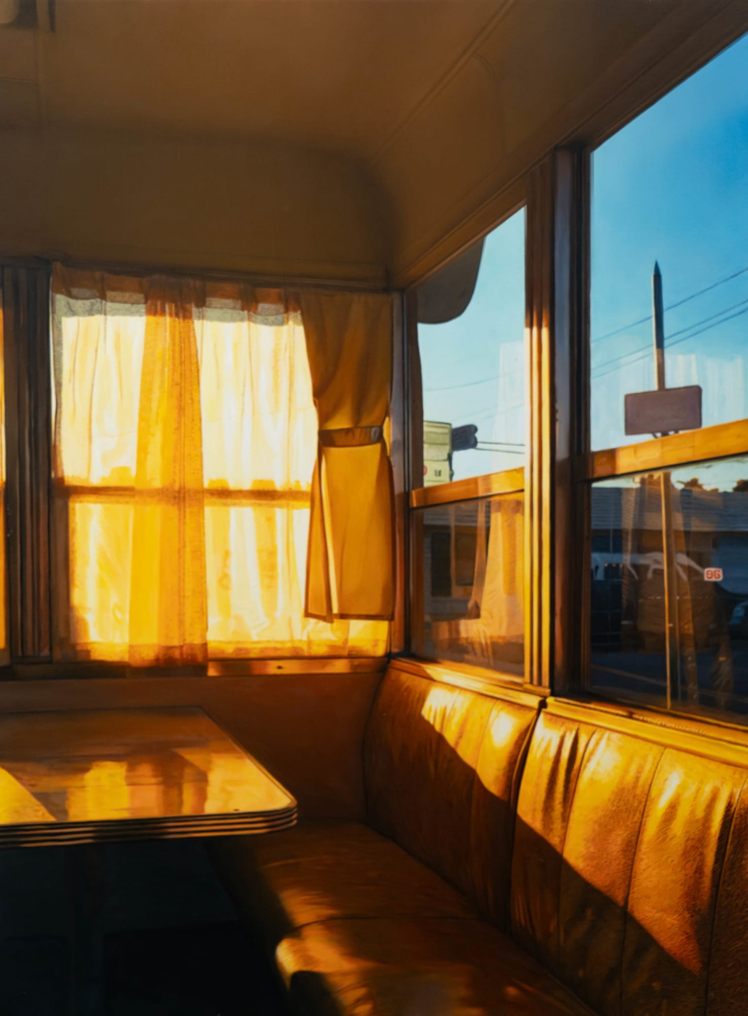 Yigal Ozeri, Ambient diner, 2024