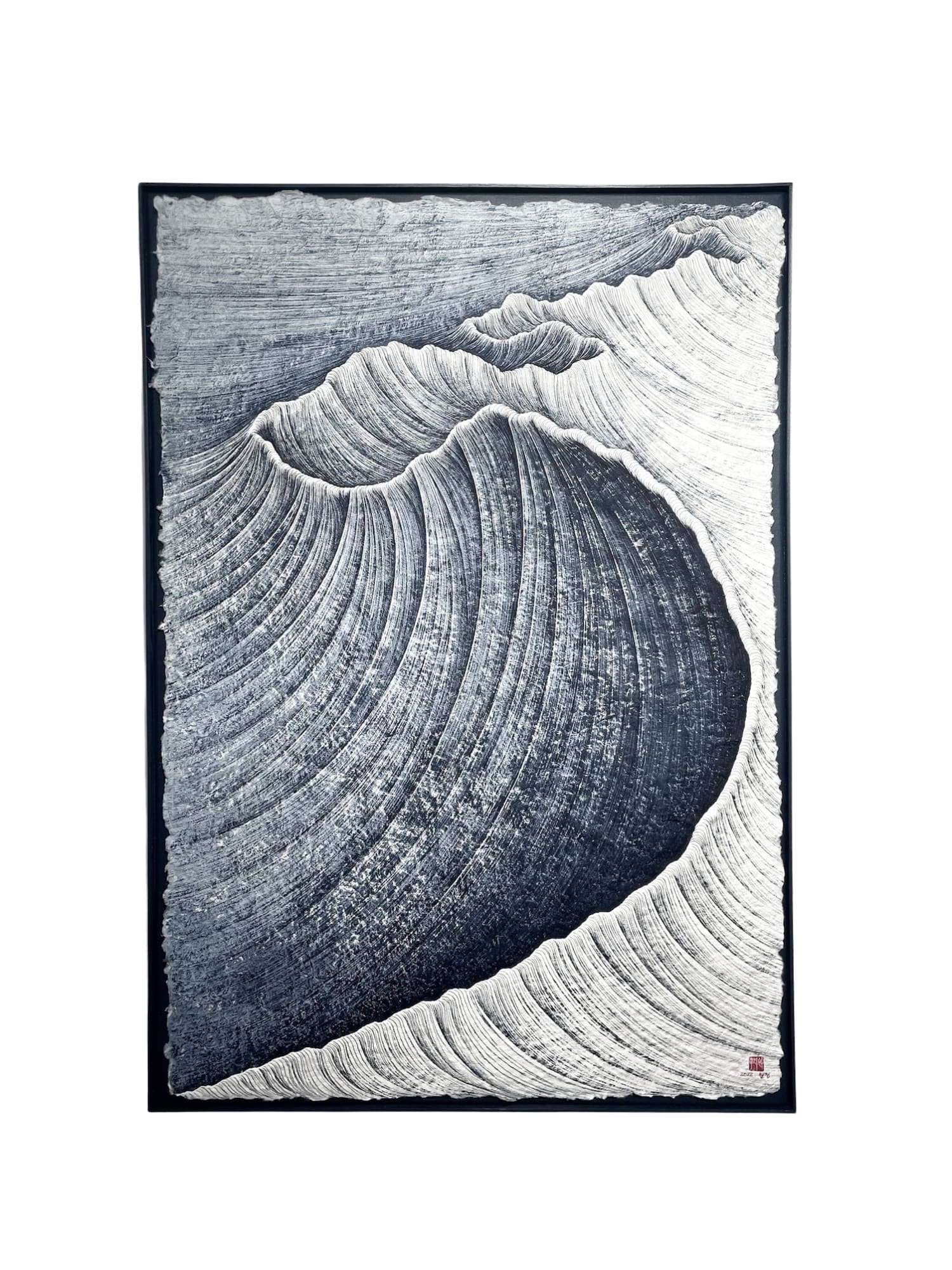 Lee Hyun-Joung, Chemin Bleu - Artist Personal Collection