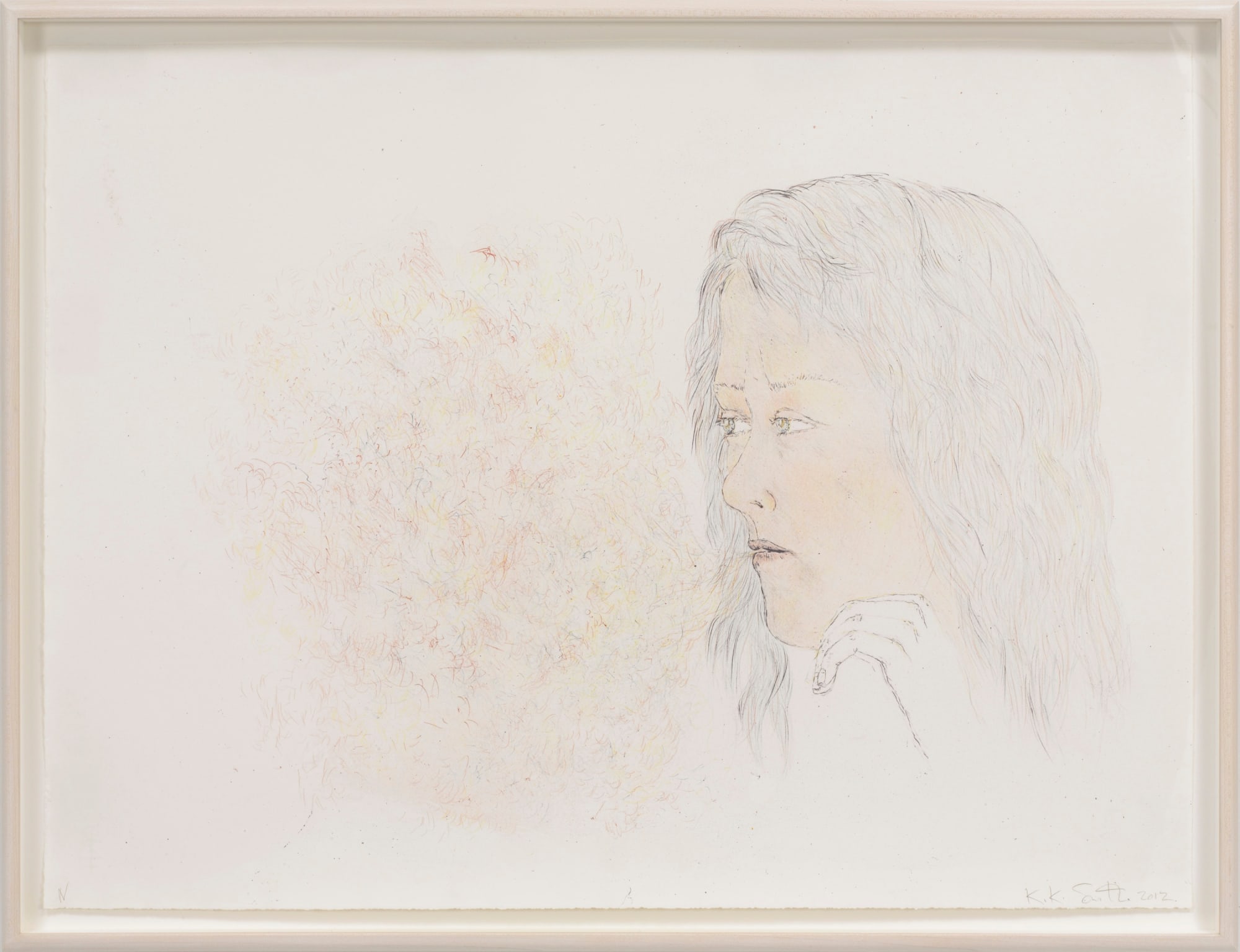 Kiki Smith, Breath (N), 2012