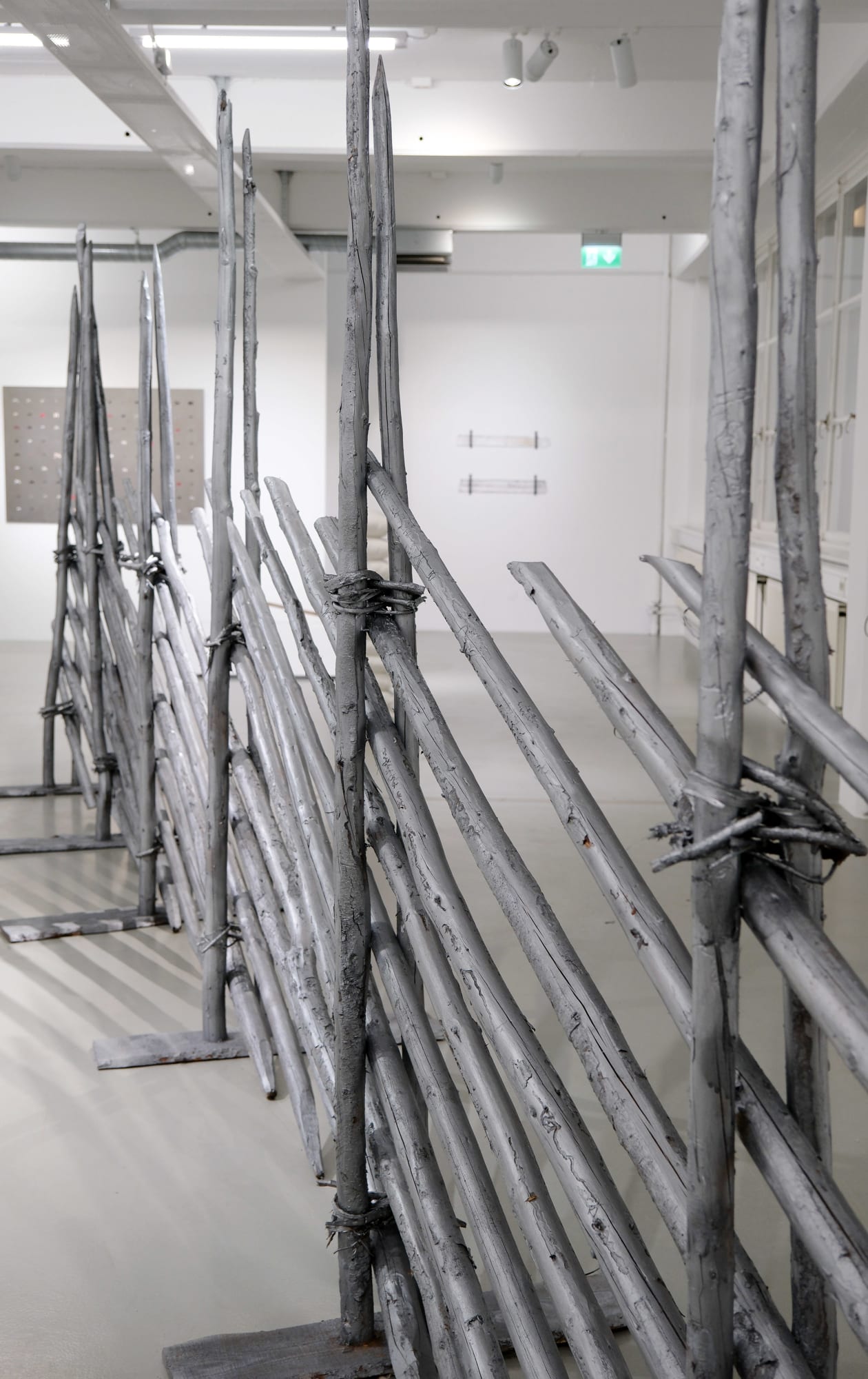 Isa Andersson, Gärdesgård | Wattle Fence, 2024