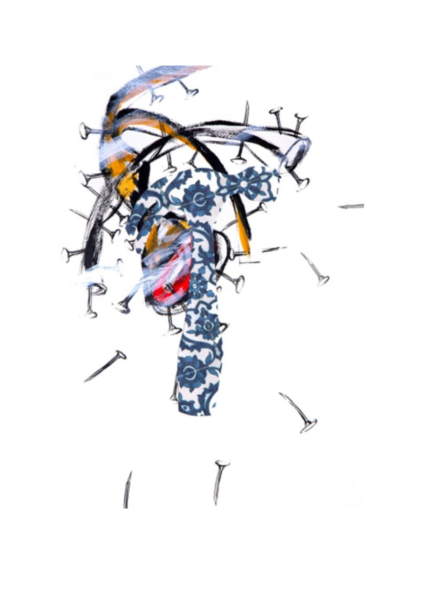 Anusha Gajaweera, Hammer and Nails VII, 2022