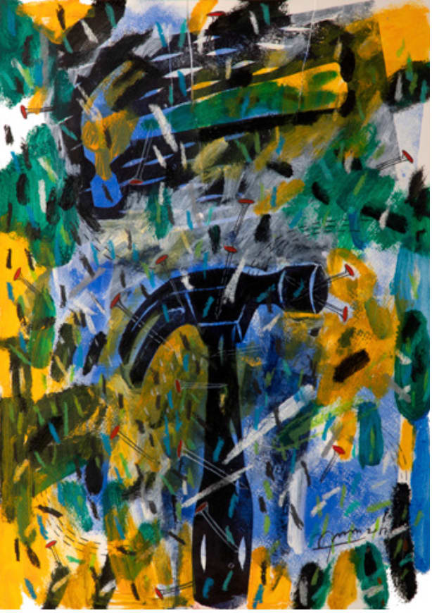 Anusha Gajaweera, Hammer and Nails XIX, 2017