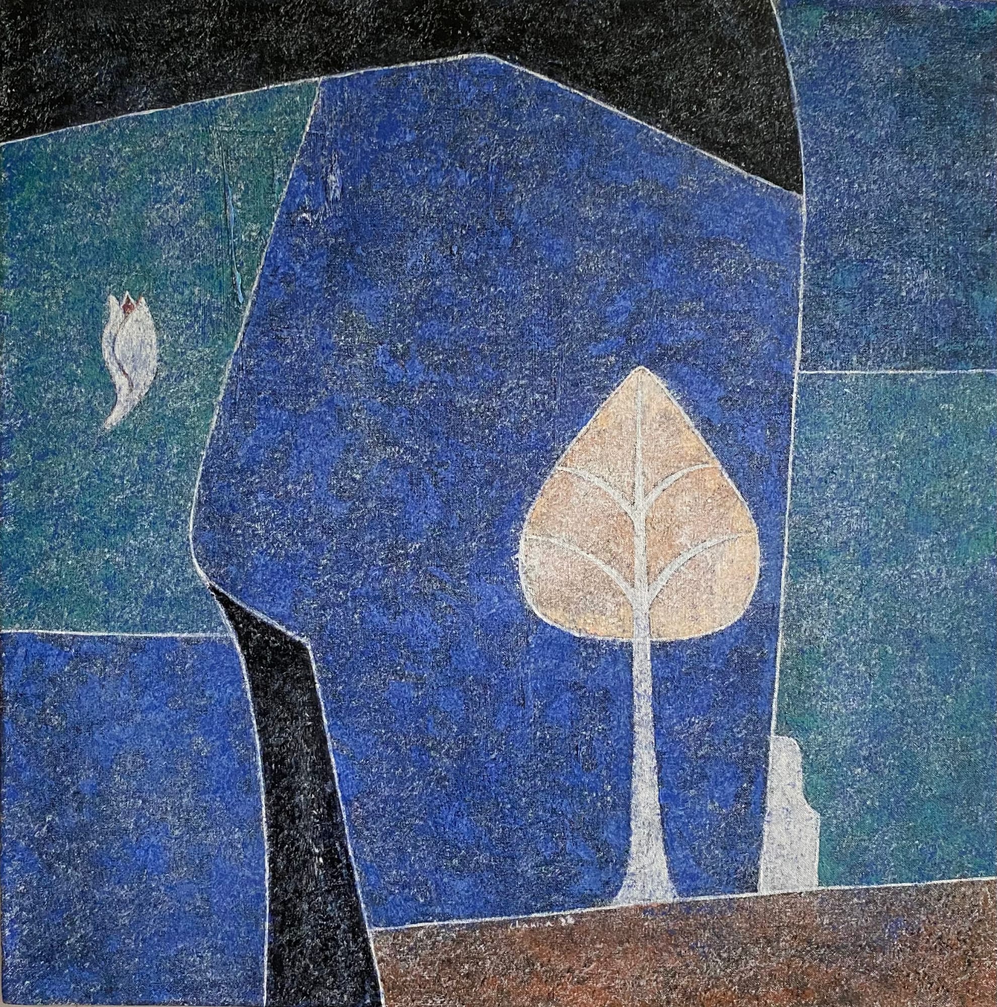 Channa Ekanayake, Tree and a Flower, 2024