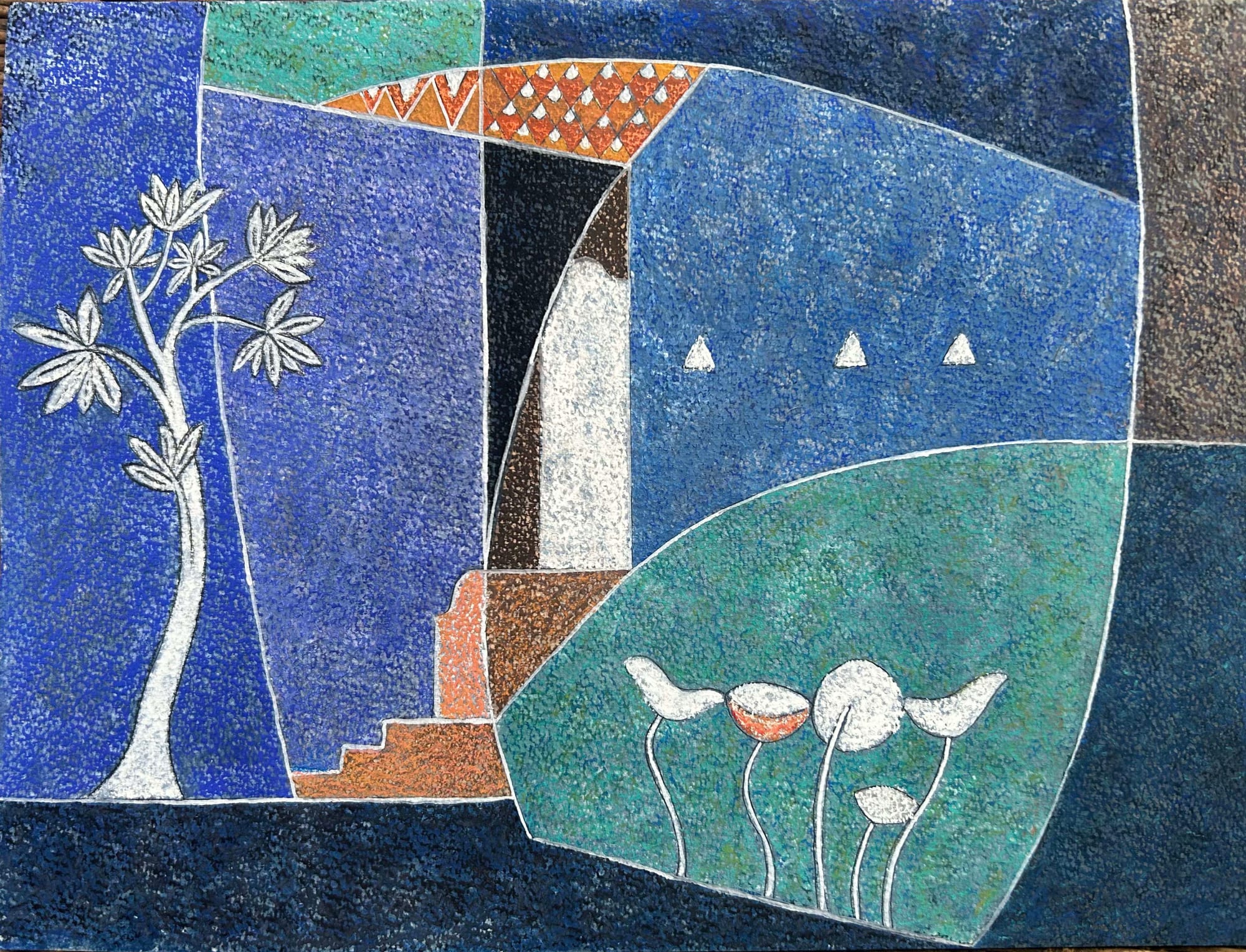 Channa Ekanayake, Temple Pond II, 2024