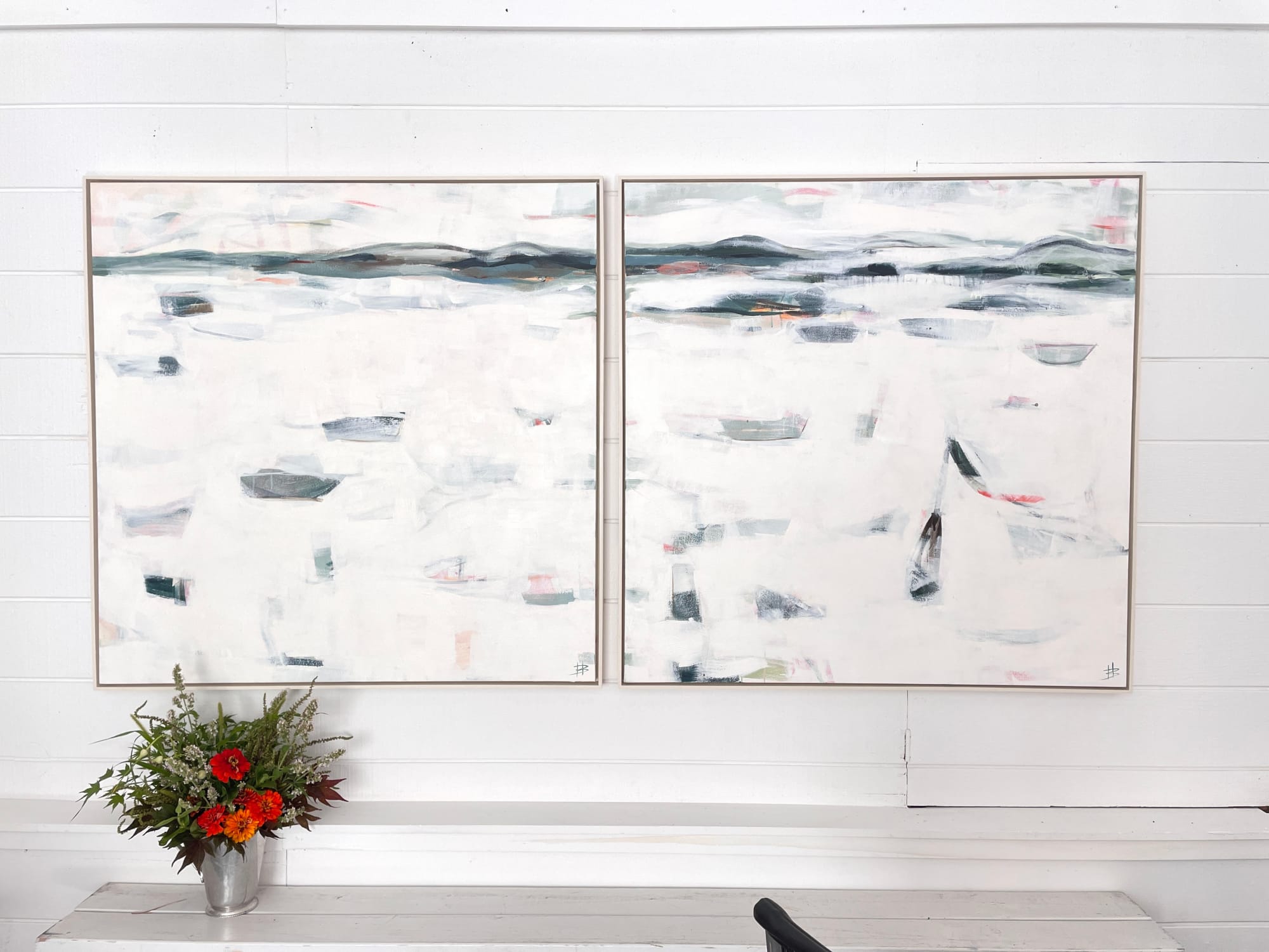 Hannah Bureau, Marina 1 & 2 (diptych), 2022