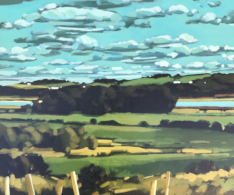 Shelley Mansel, Summer River, 2020