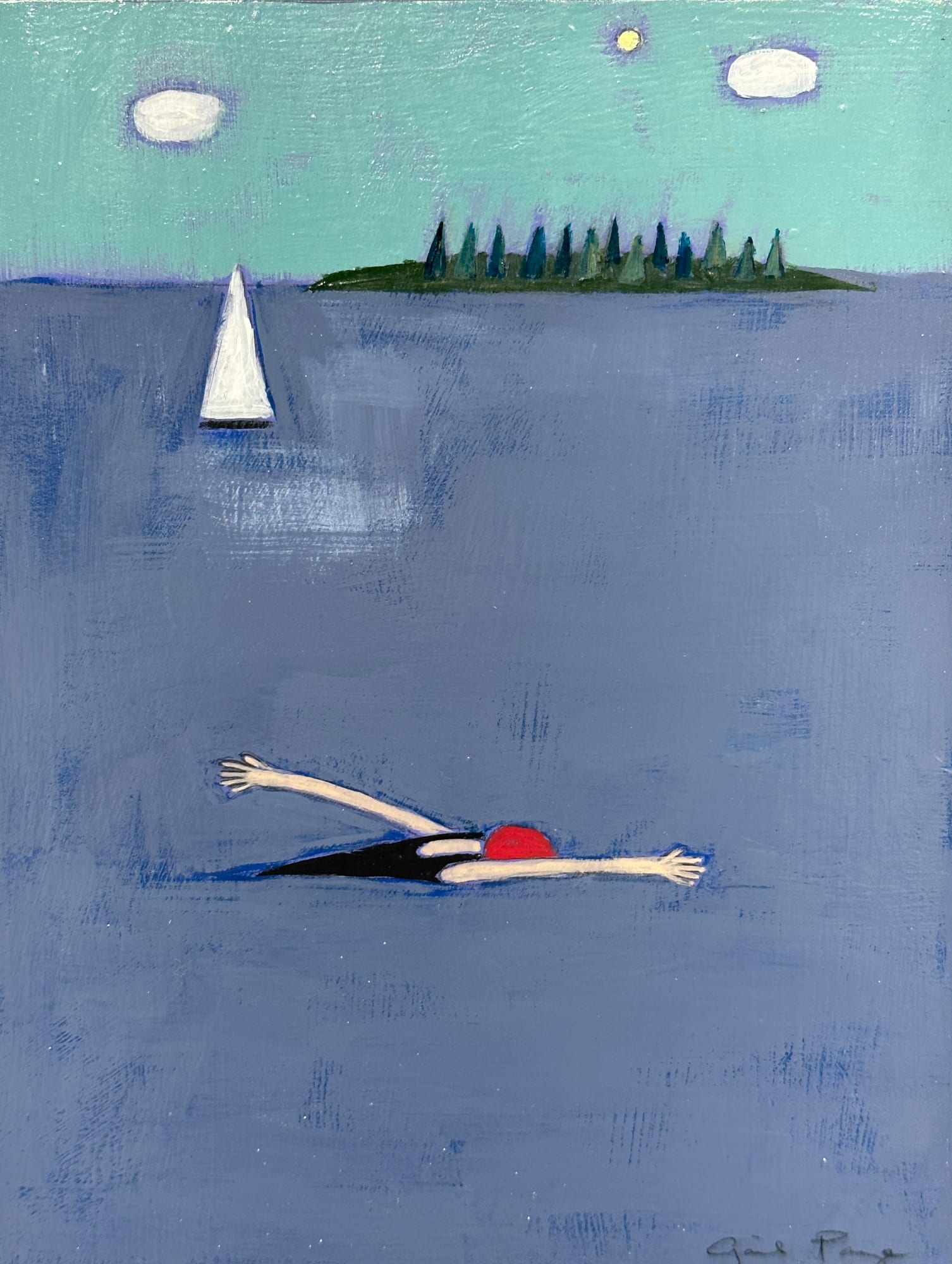 Gail Page, Pulling Ahead, 2023