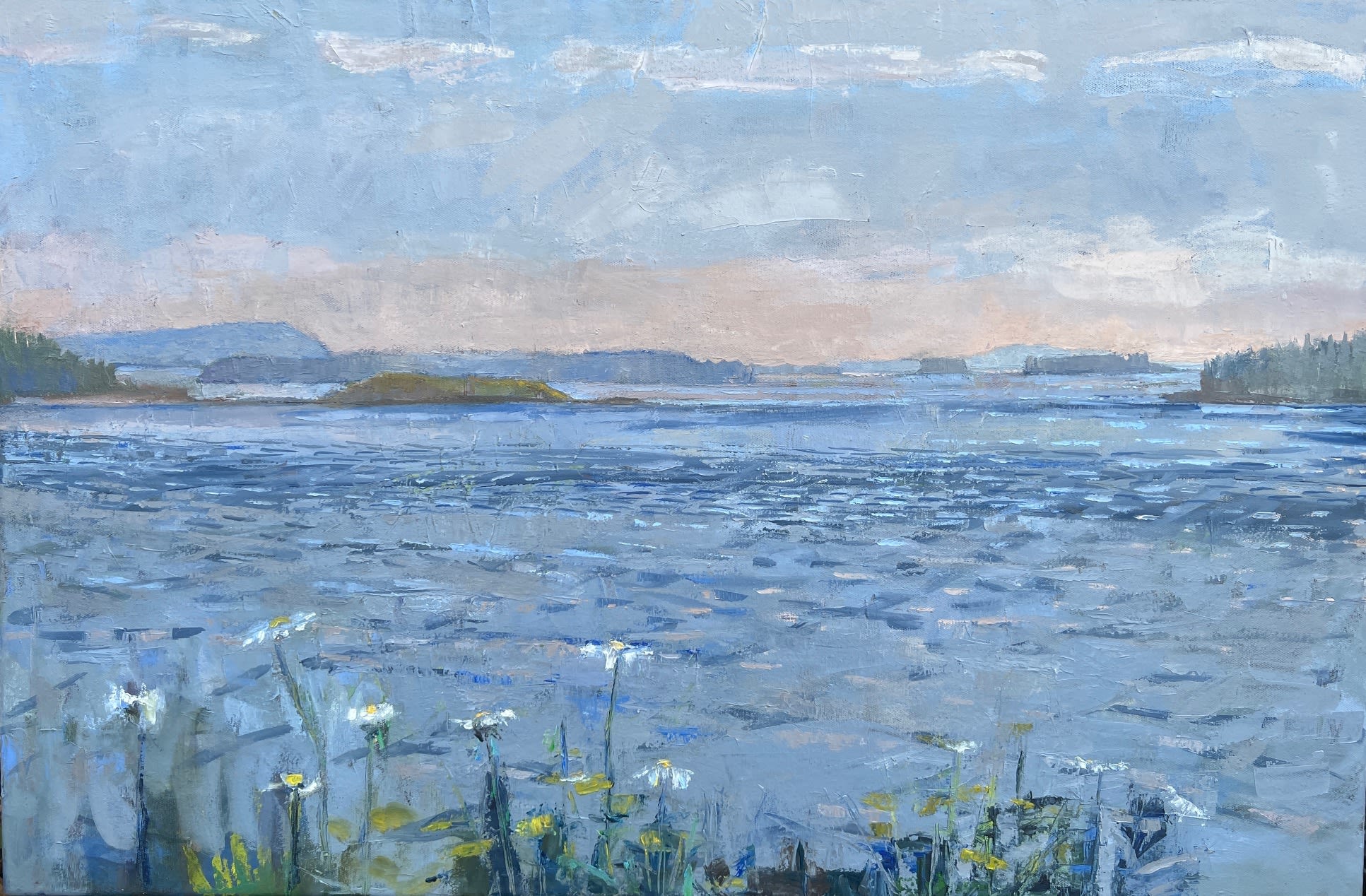 Louise Bourne, Between Pond and Western, 2023