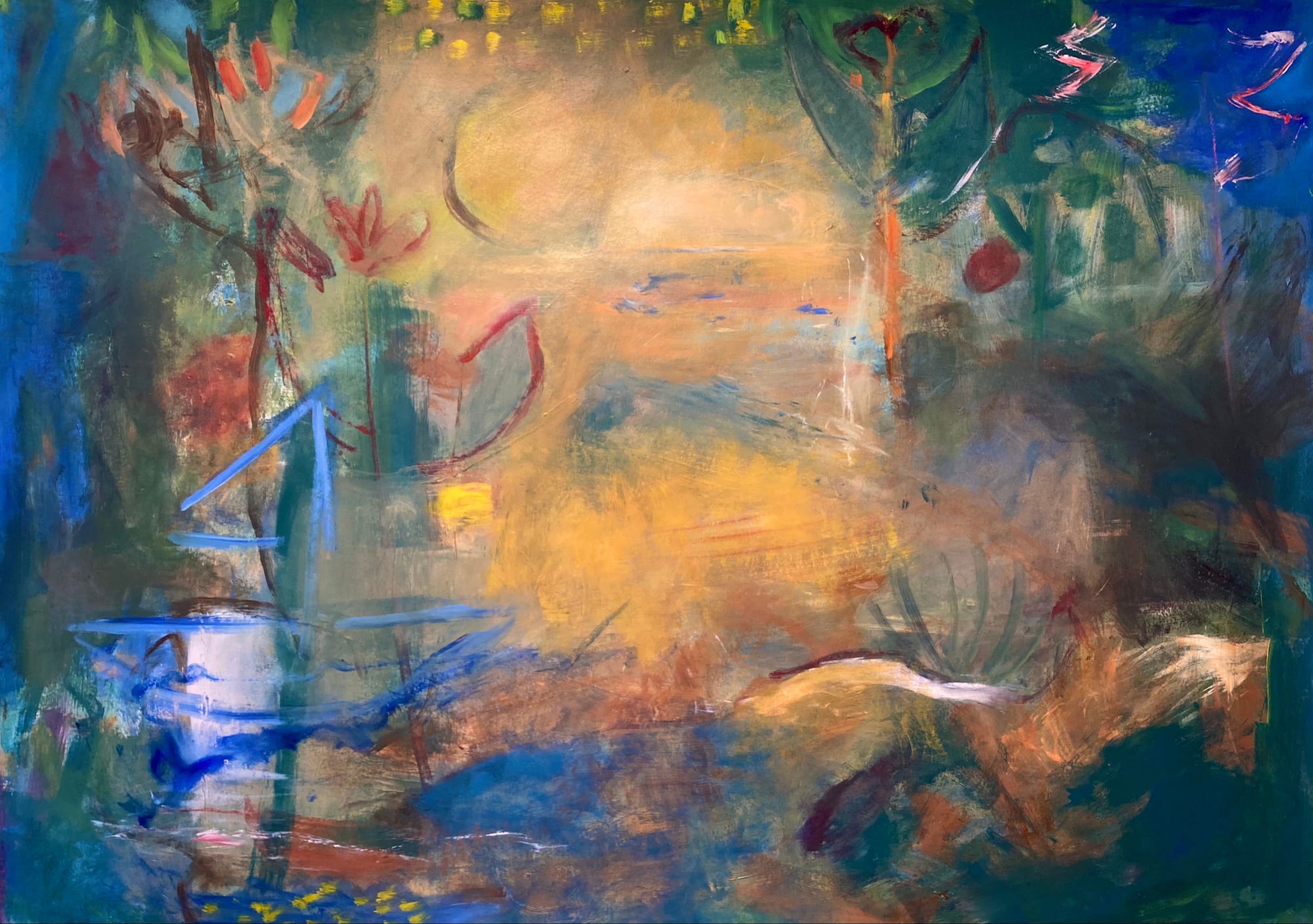 Heidi Daub, Tending the Garden, 2022