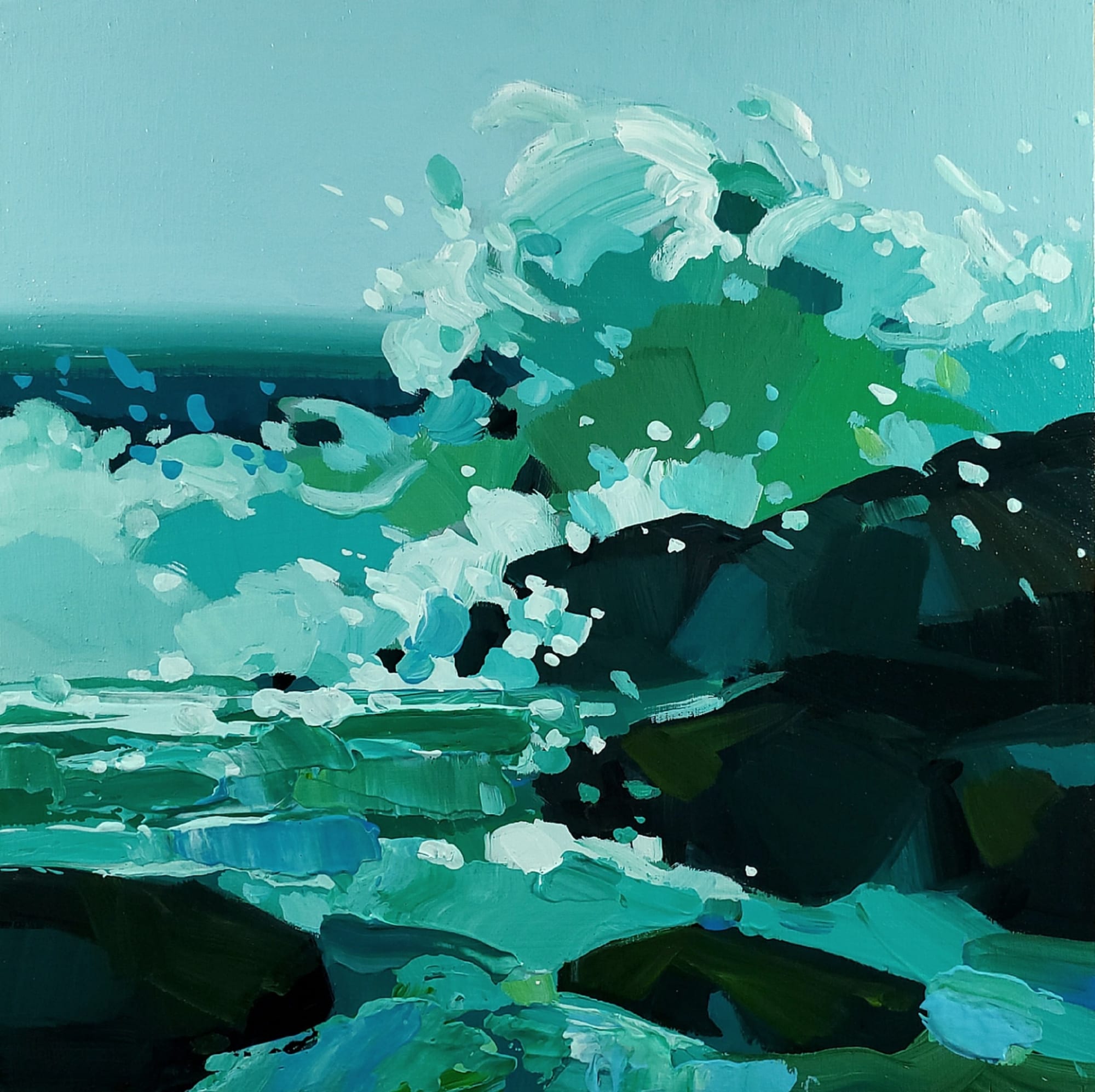 Shelley Mansel, Crashing Waves 18, 2023