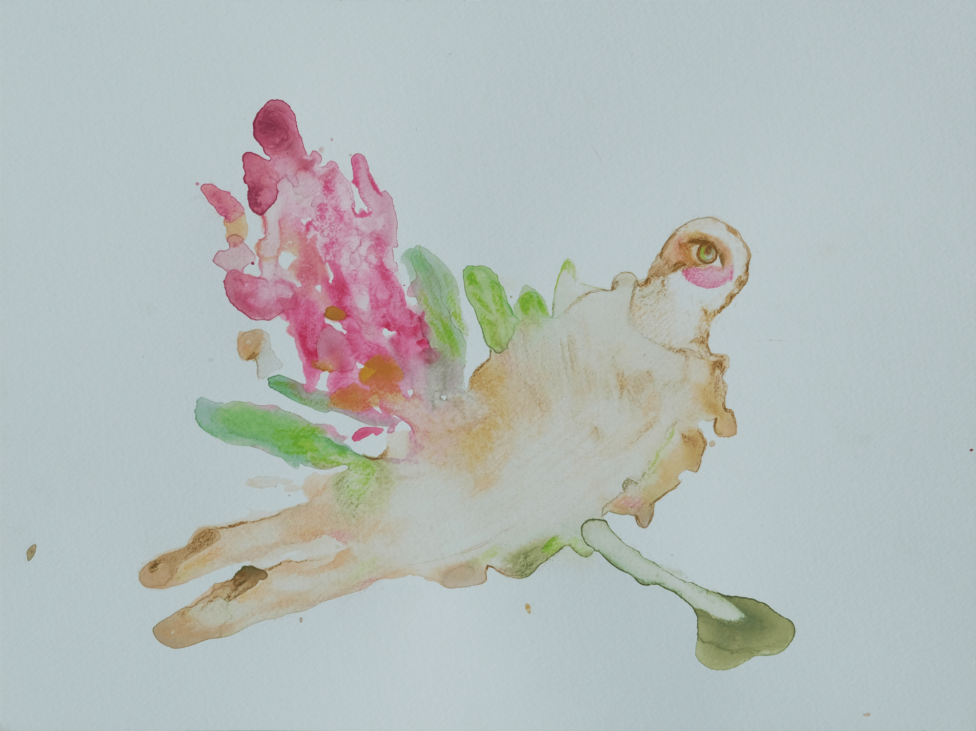 Alymamah Rashed, I Closed My Eyes And Kissed Your Droplets One By One (My Earth Will Hold Your Desire) I, 2023