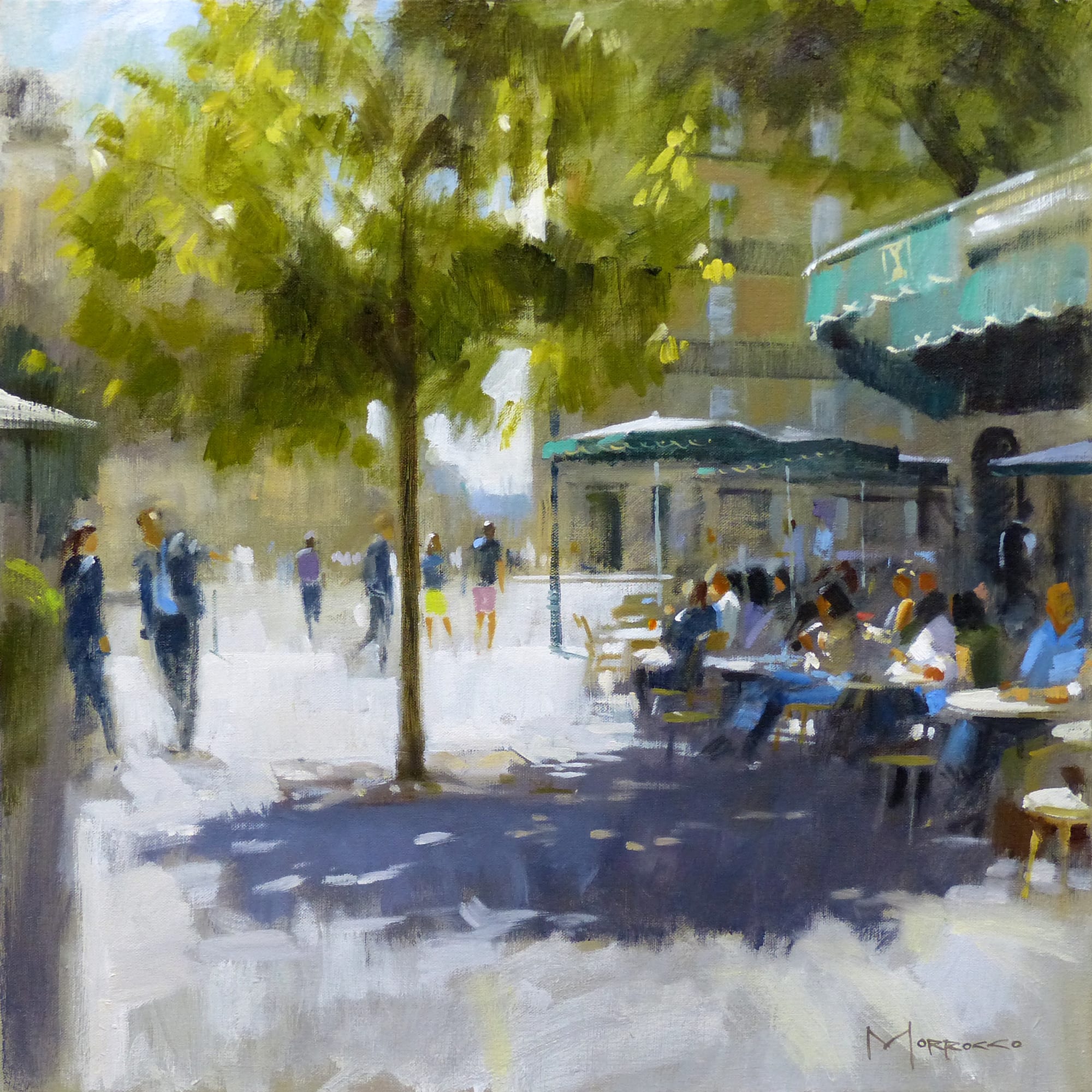 Jack Morrocco DA FRSA, Morning Coffee, Les Deux Magot, Paris