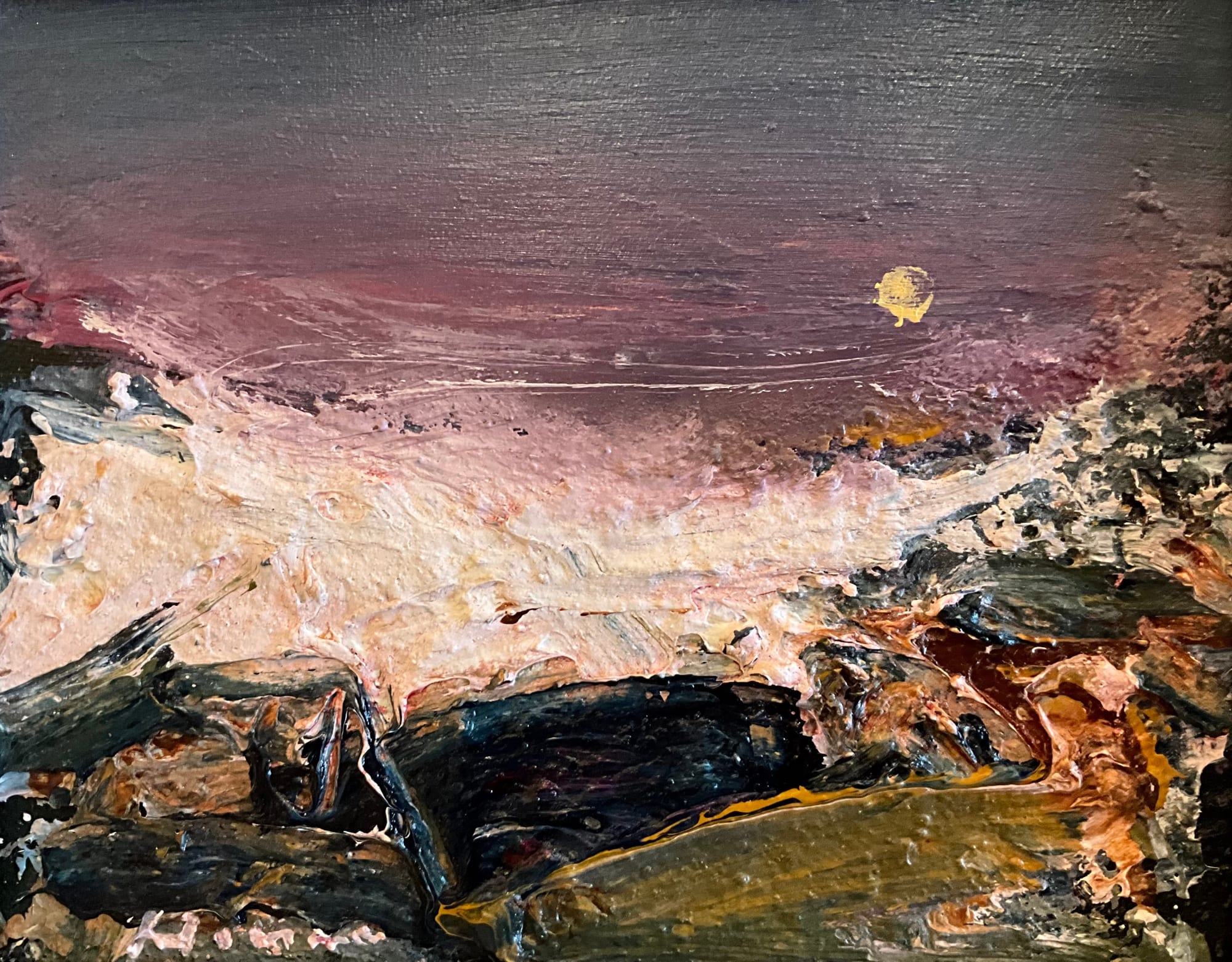 Nael Hanna, Moonlight over East Neuk Waters