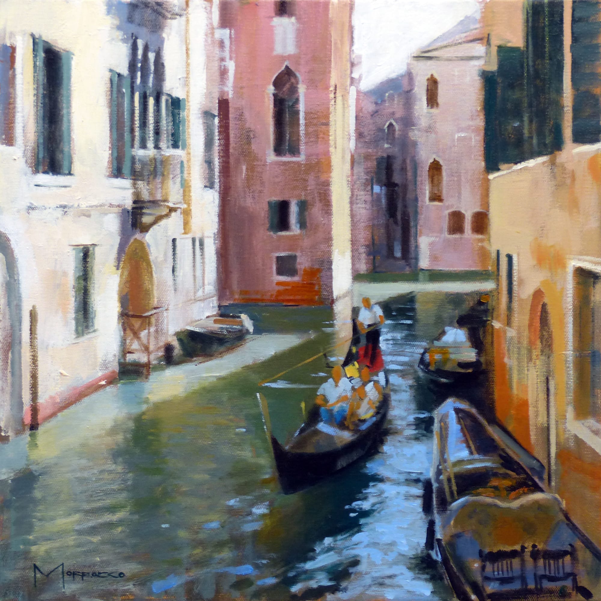 Jack Morrocco DA FRSA, Shaded Canal, Venice